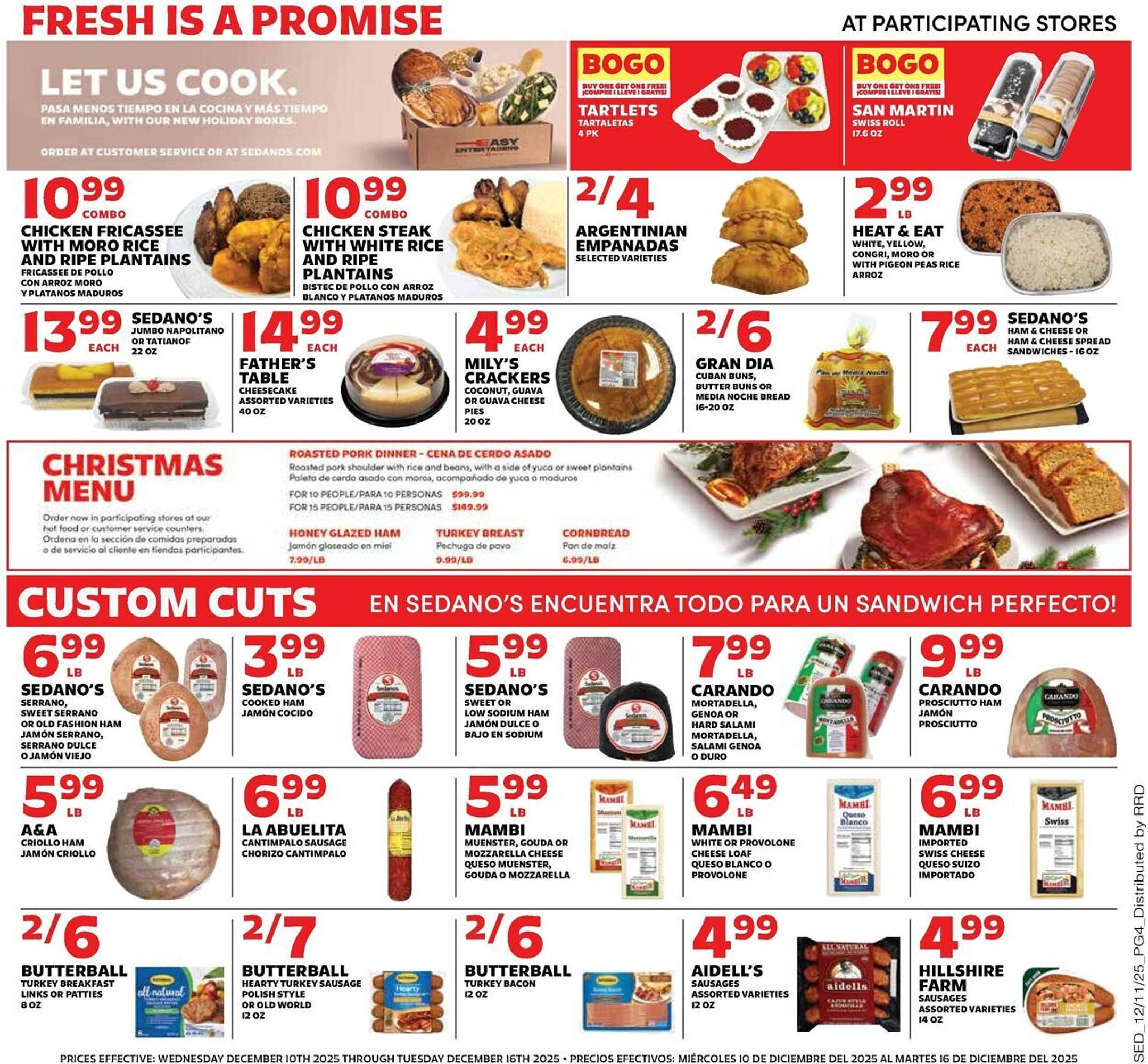 Sedano&#039;s weekly ad
