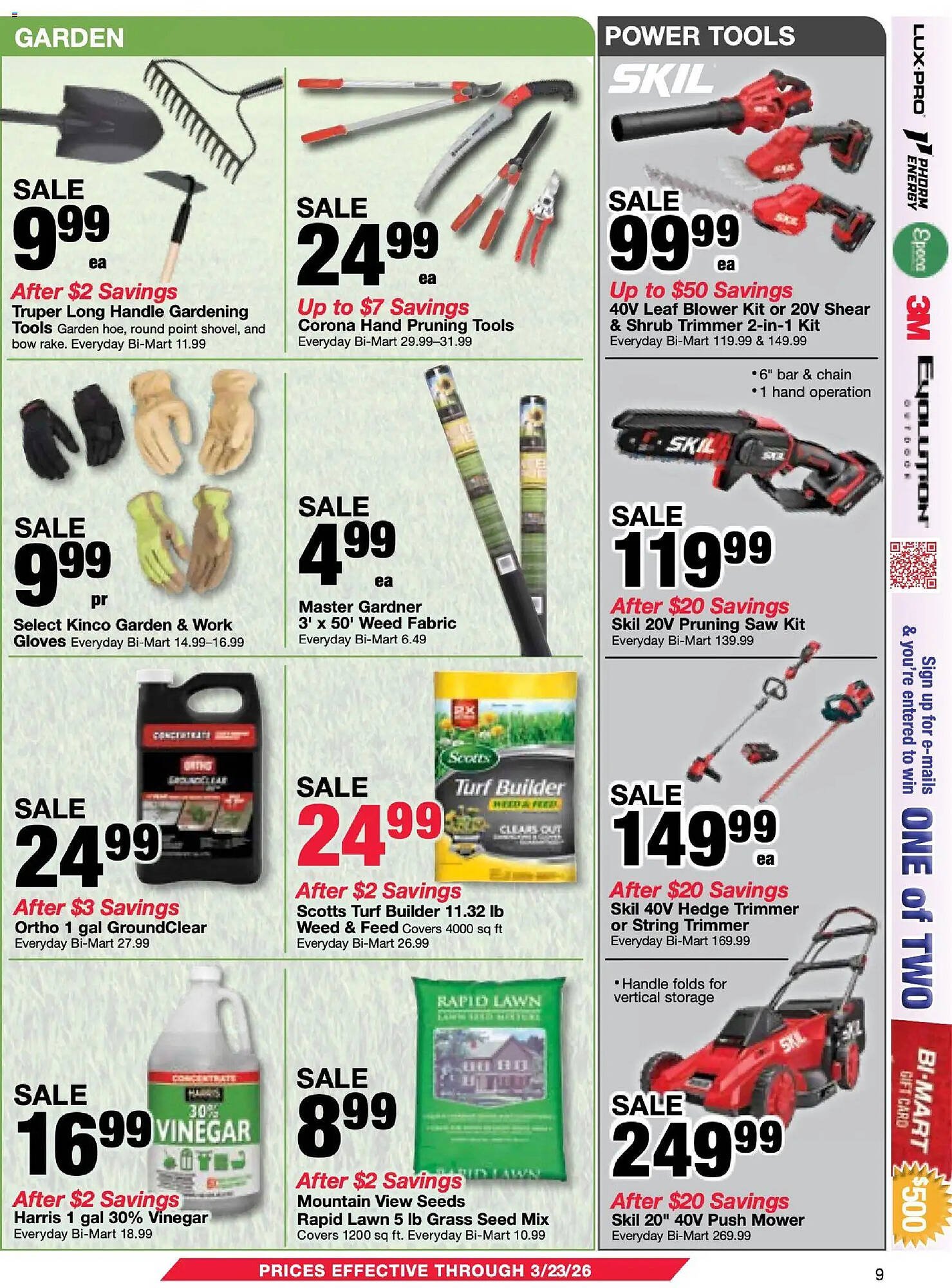 Bi-Mart weekly ad