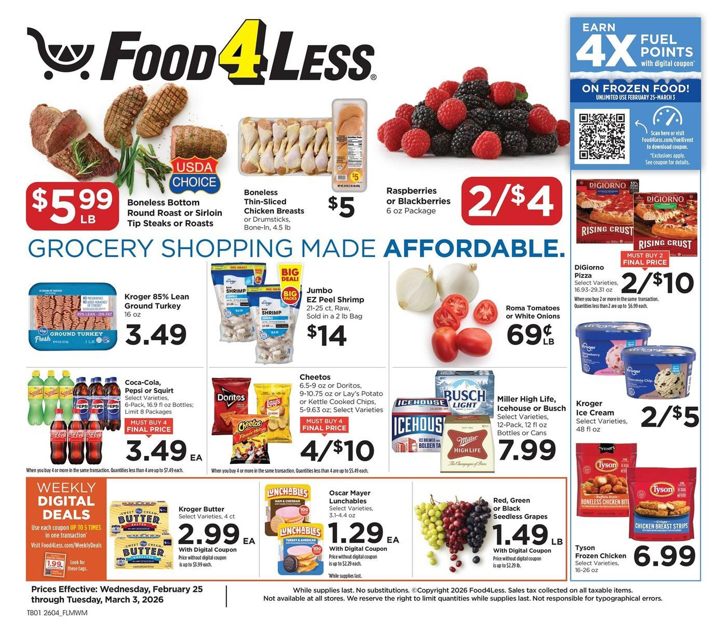 Food 4 Less weekly ad