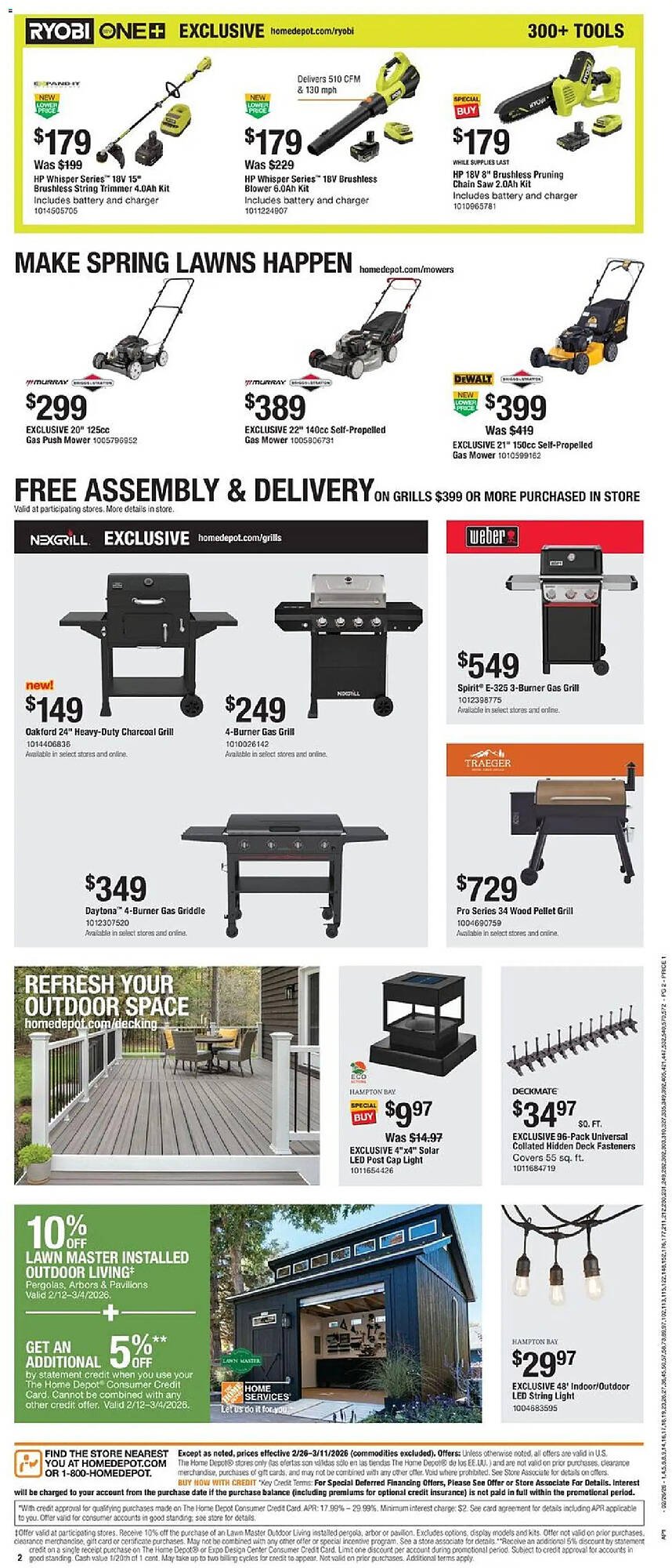 The Home Depot flyer
