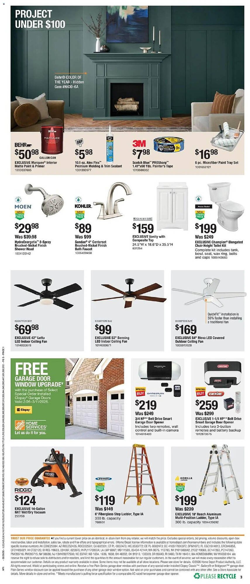 The Home Depot flyer