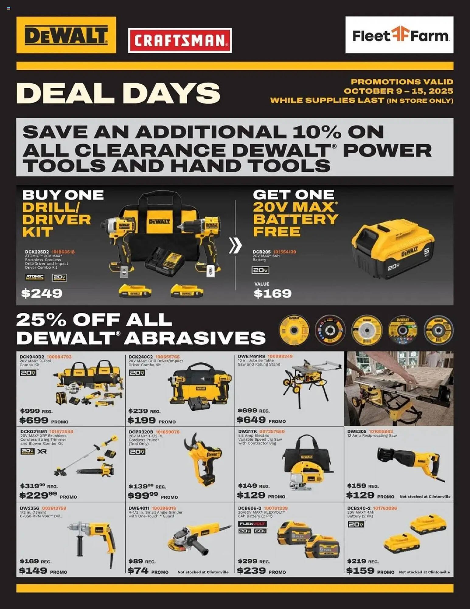 Mills Fleet Farm weekly ad (2025-10-09 - 2025-10-15) | 1