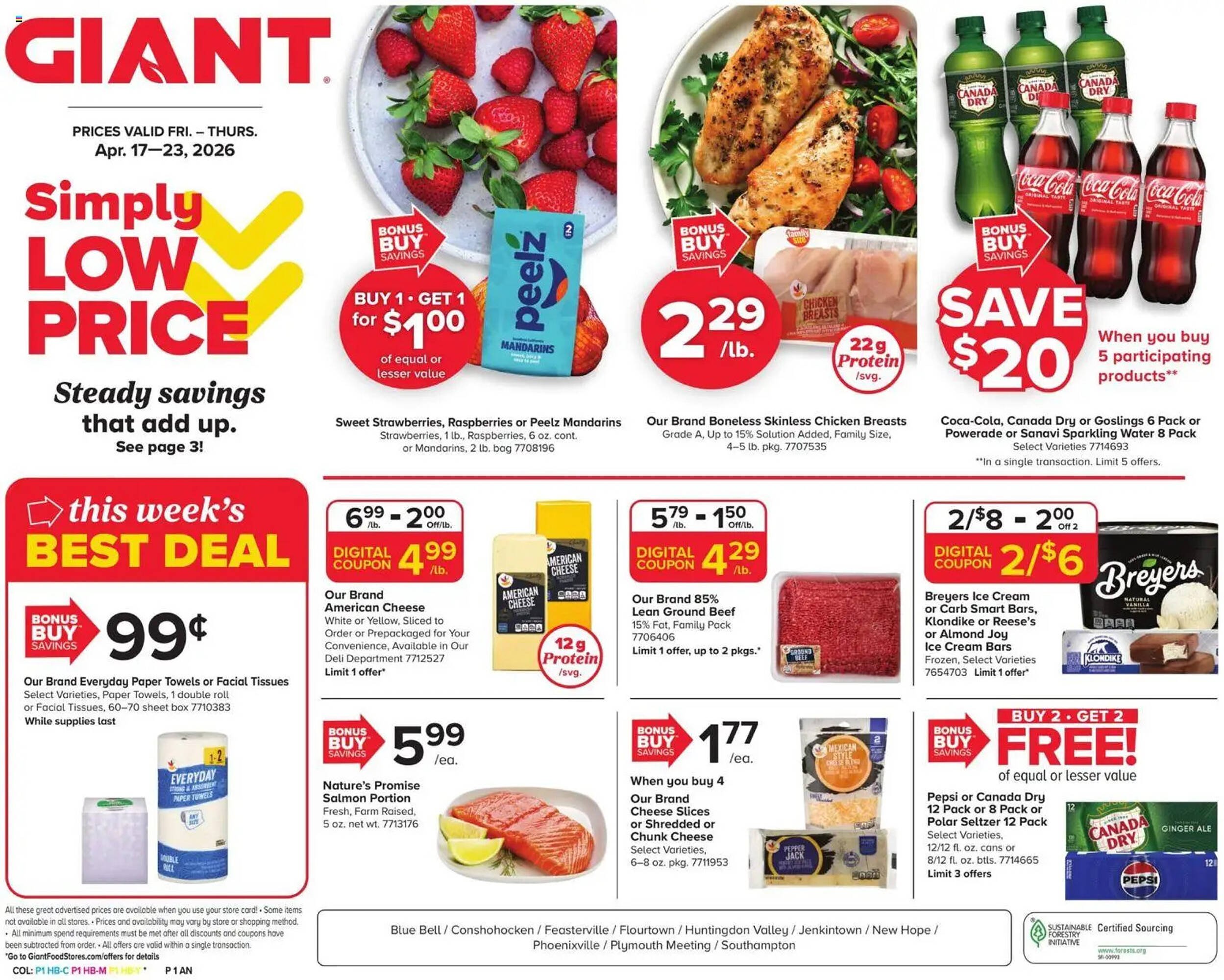 GIANT weekly ad
