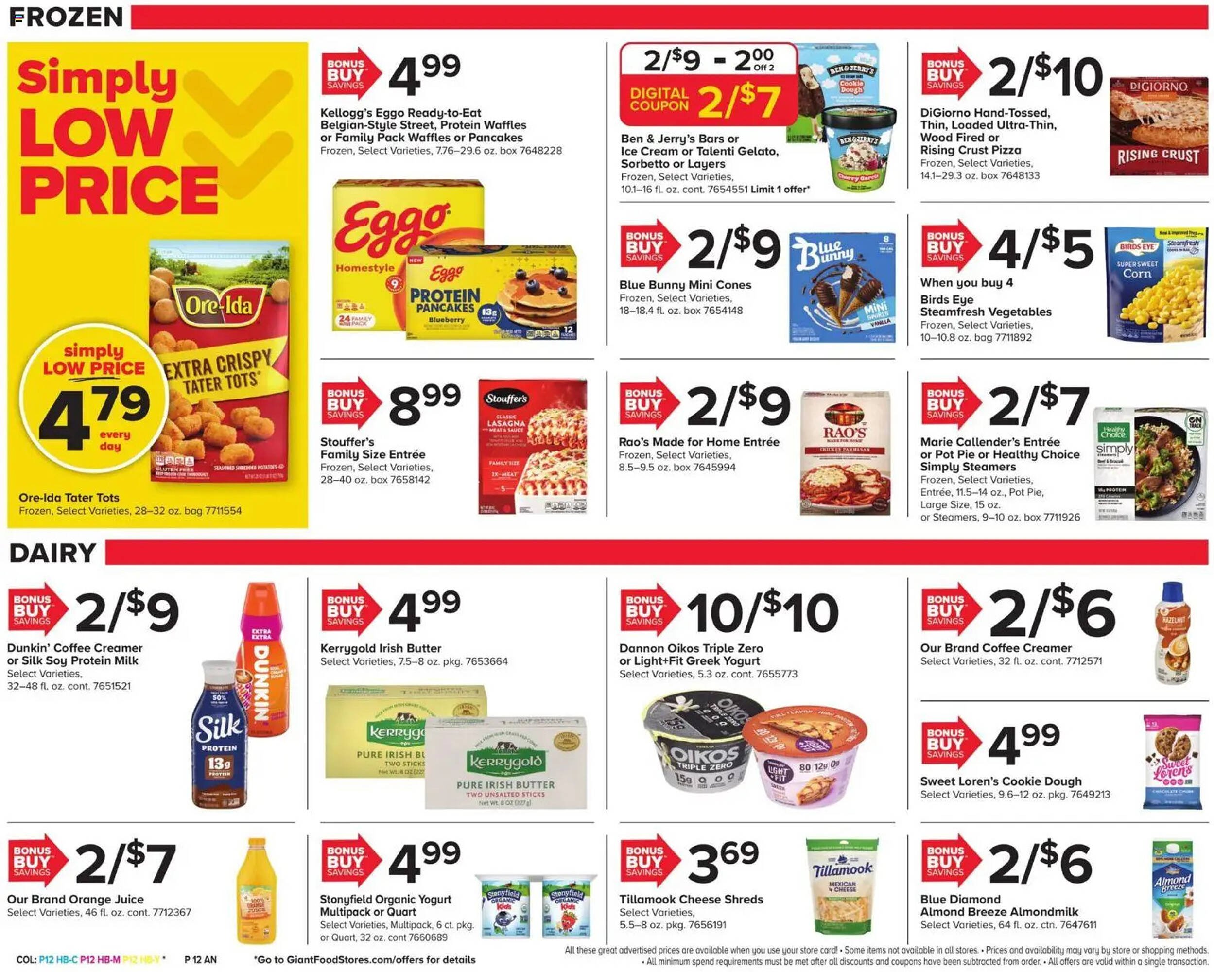 GIANT weekly ad