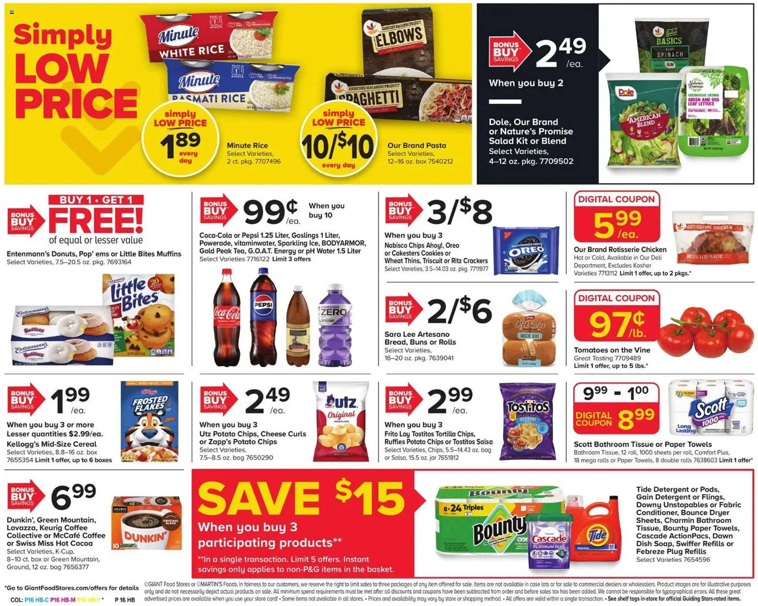 GIANT weekly ad