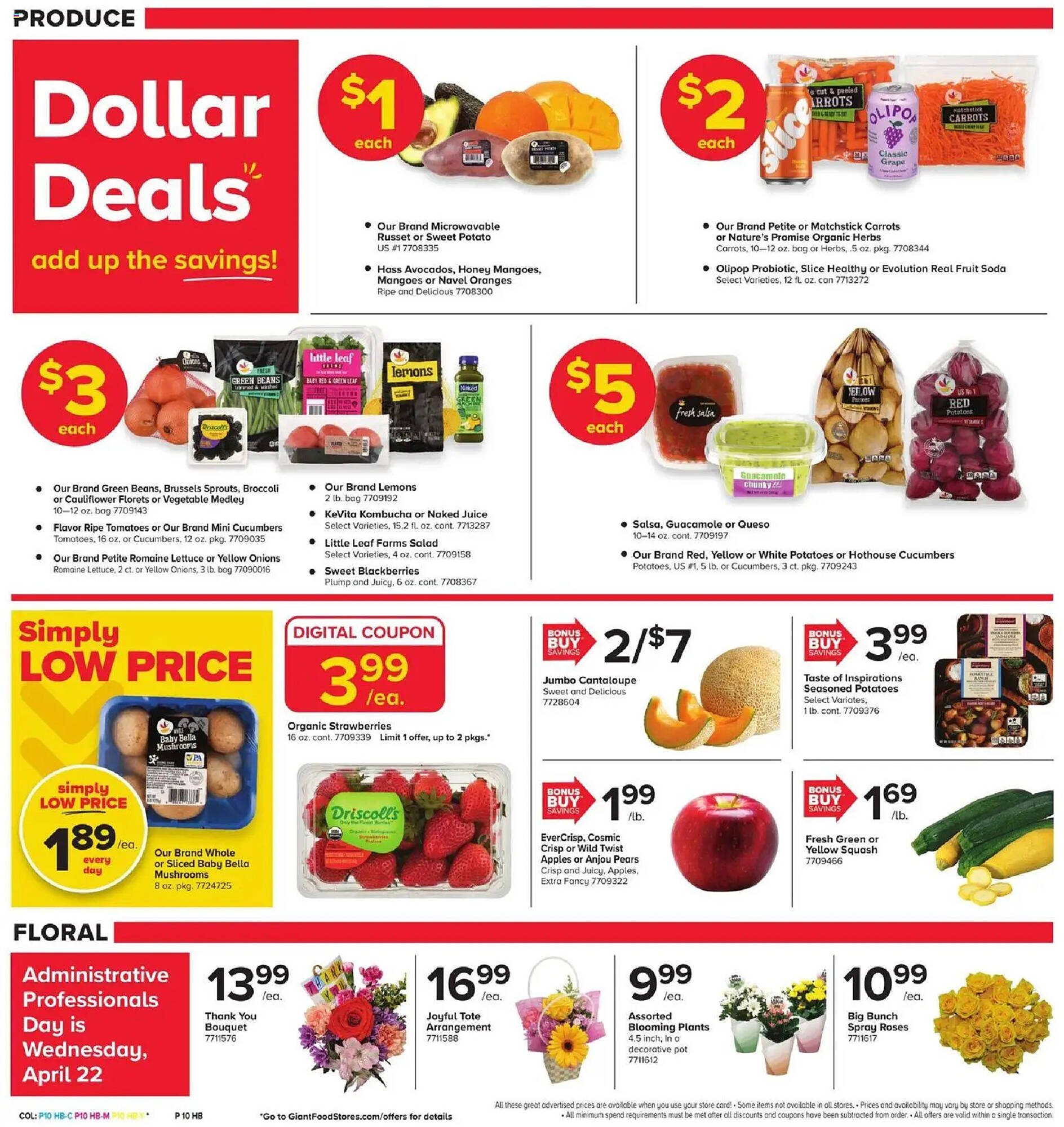 GIANT weekly ad