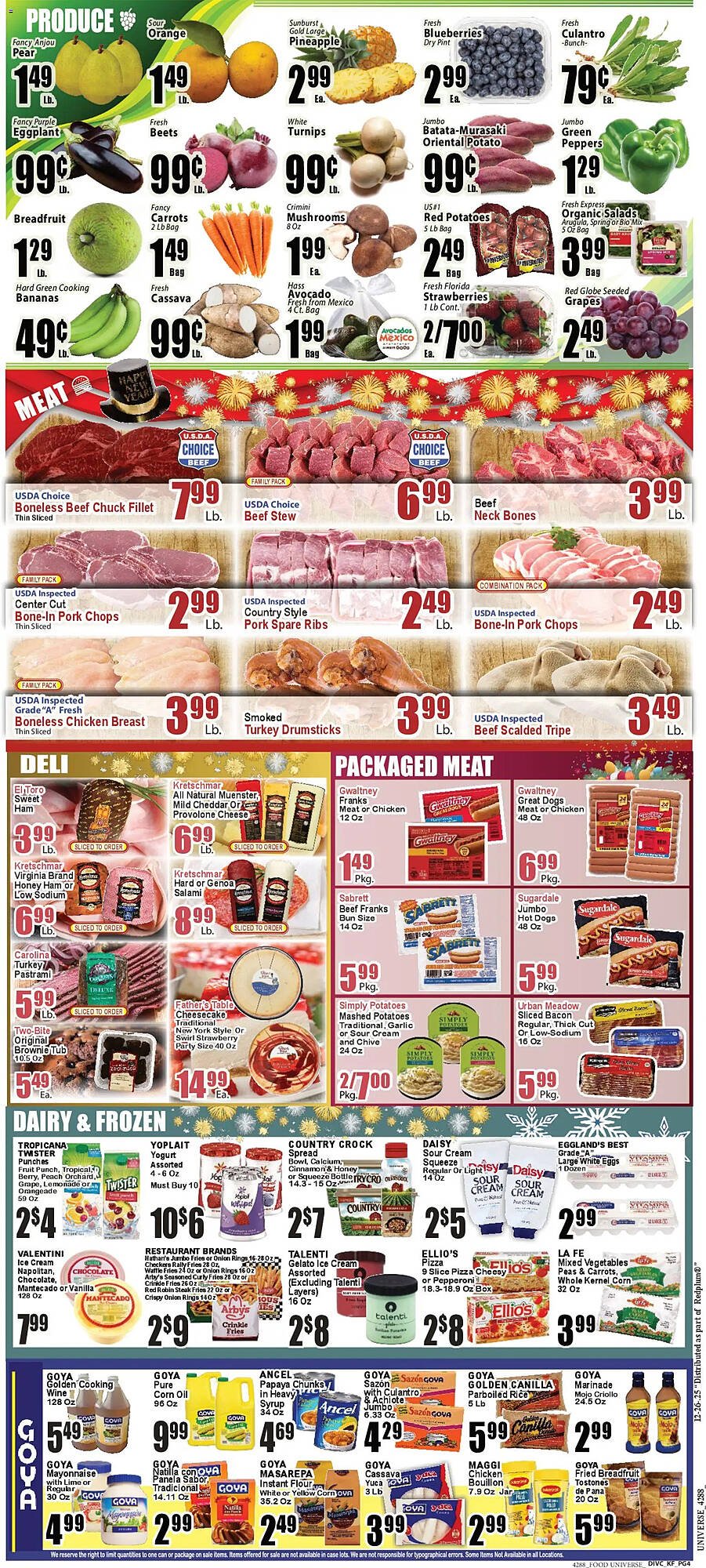 Food Universe circular