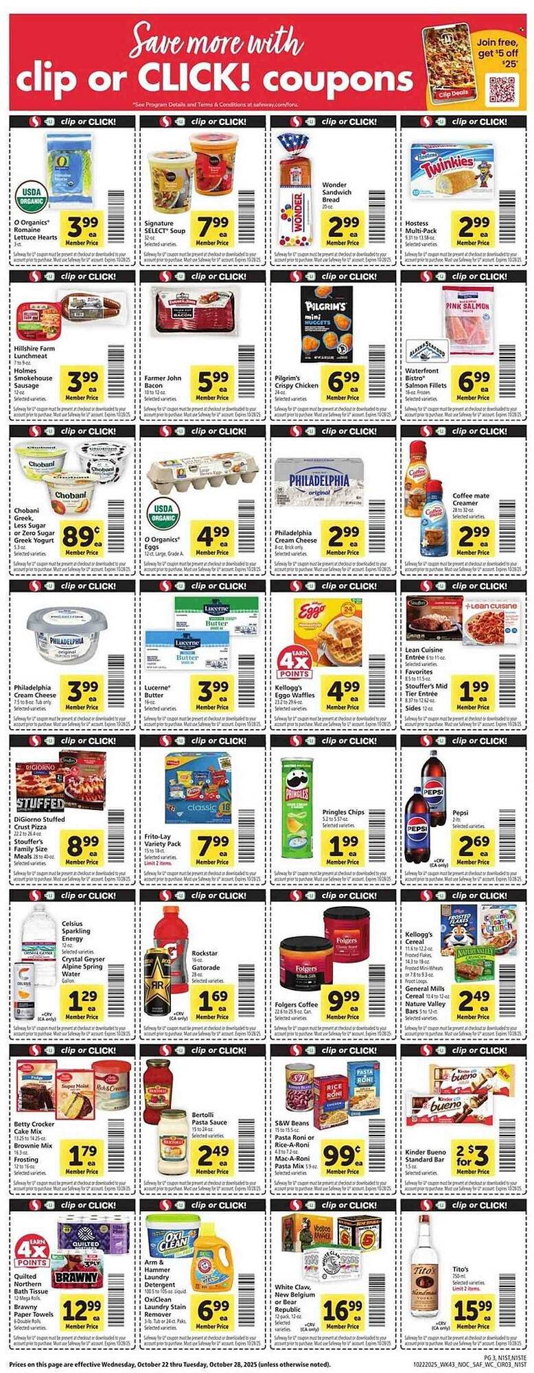 Safeway weekly ad (2025-10-22 - 2025-10-28) | 3