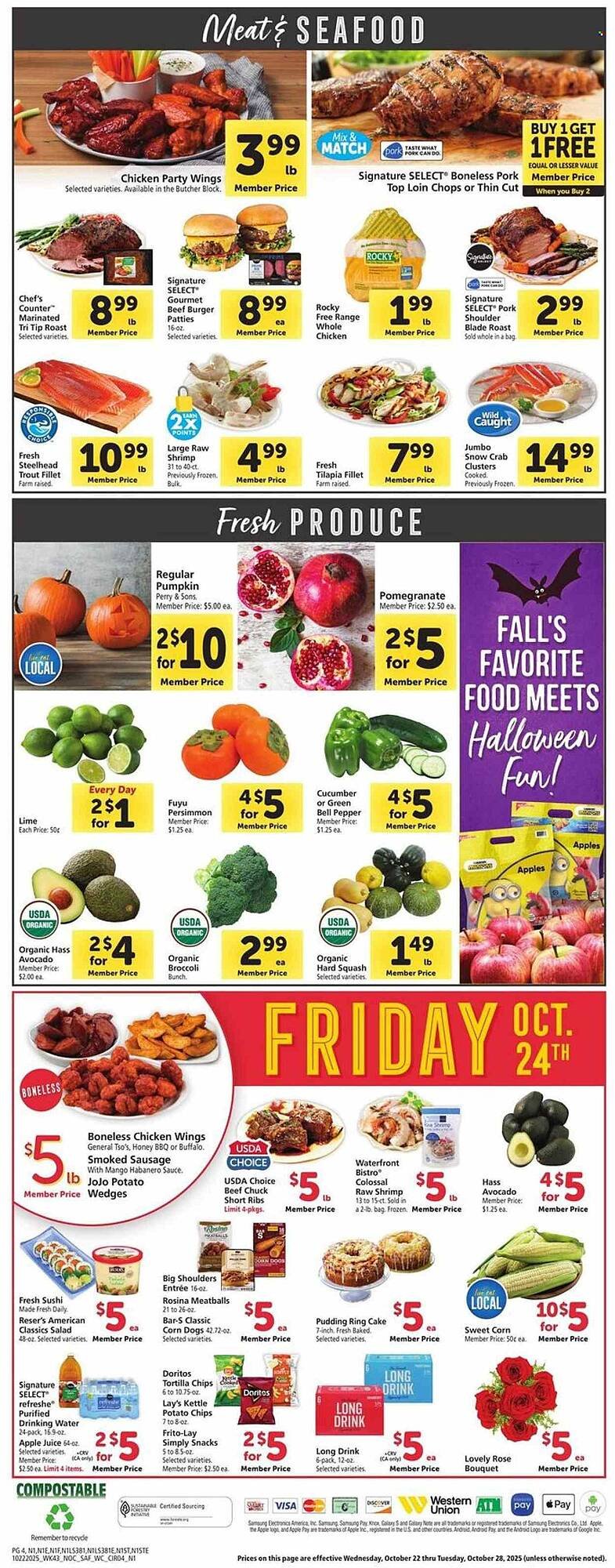 Safeway weekly ad (2025-10-22 - 2025-10-28) | 4