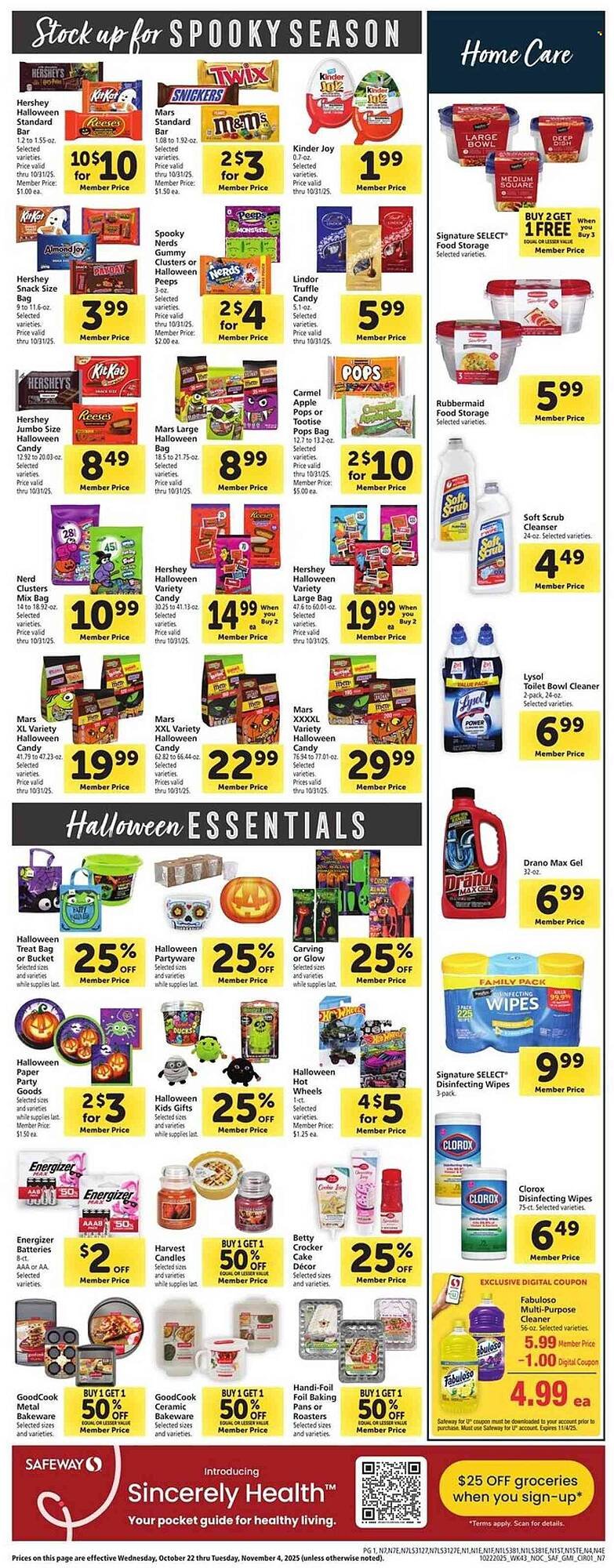 Safeway weekly ad (2025-10-22 - 2025-10-28) | 9