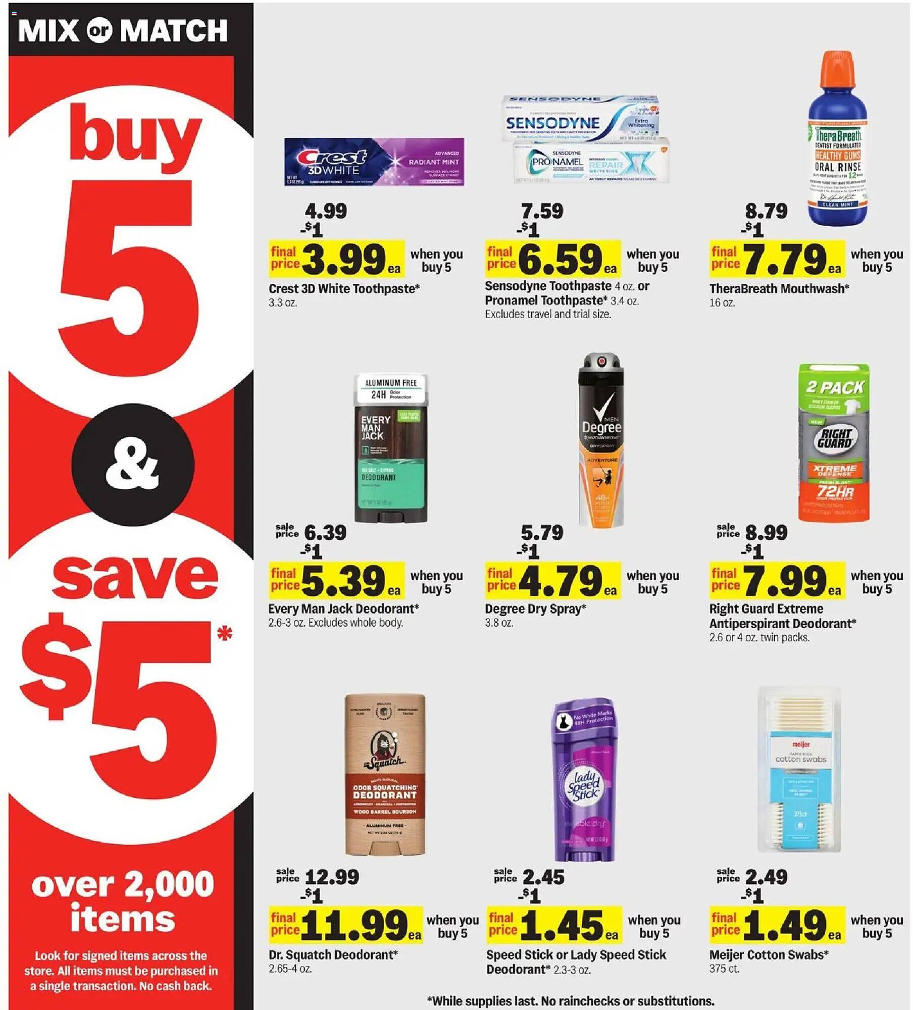 Meijer weekly ad
