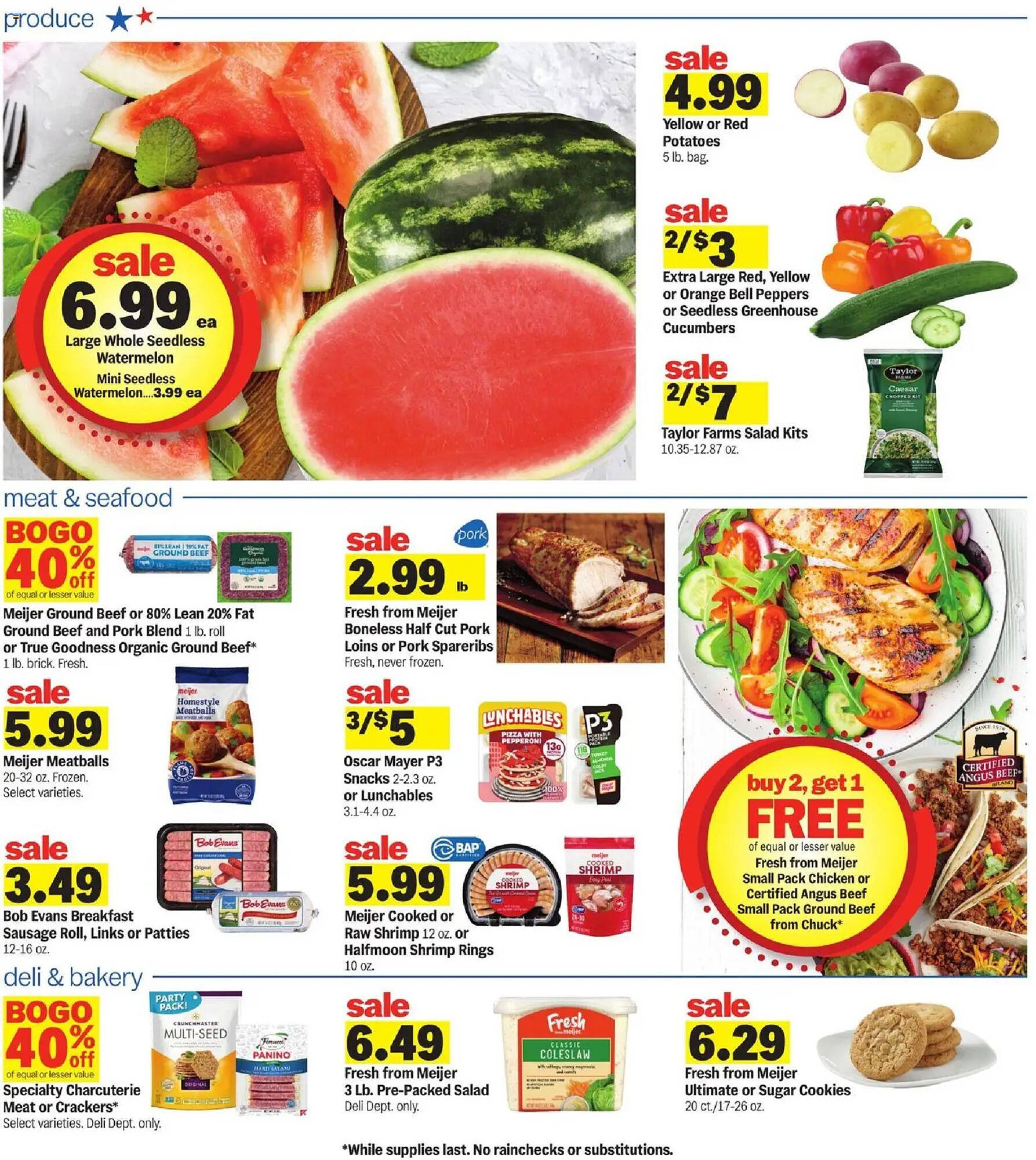 Meijer weekly ad