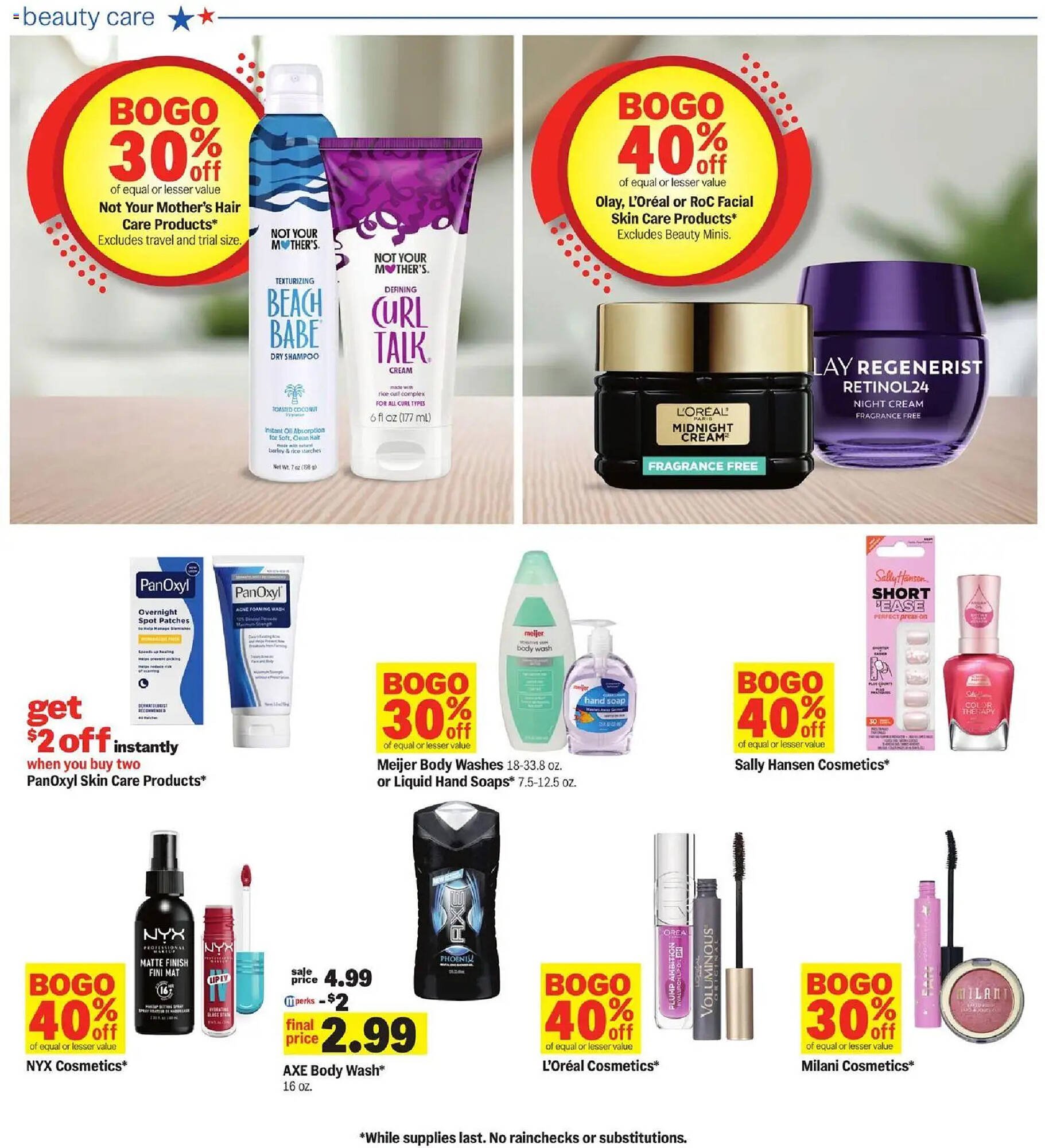 Meijer weekly ad