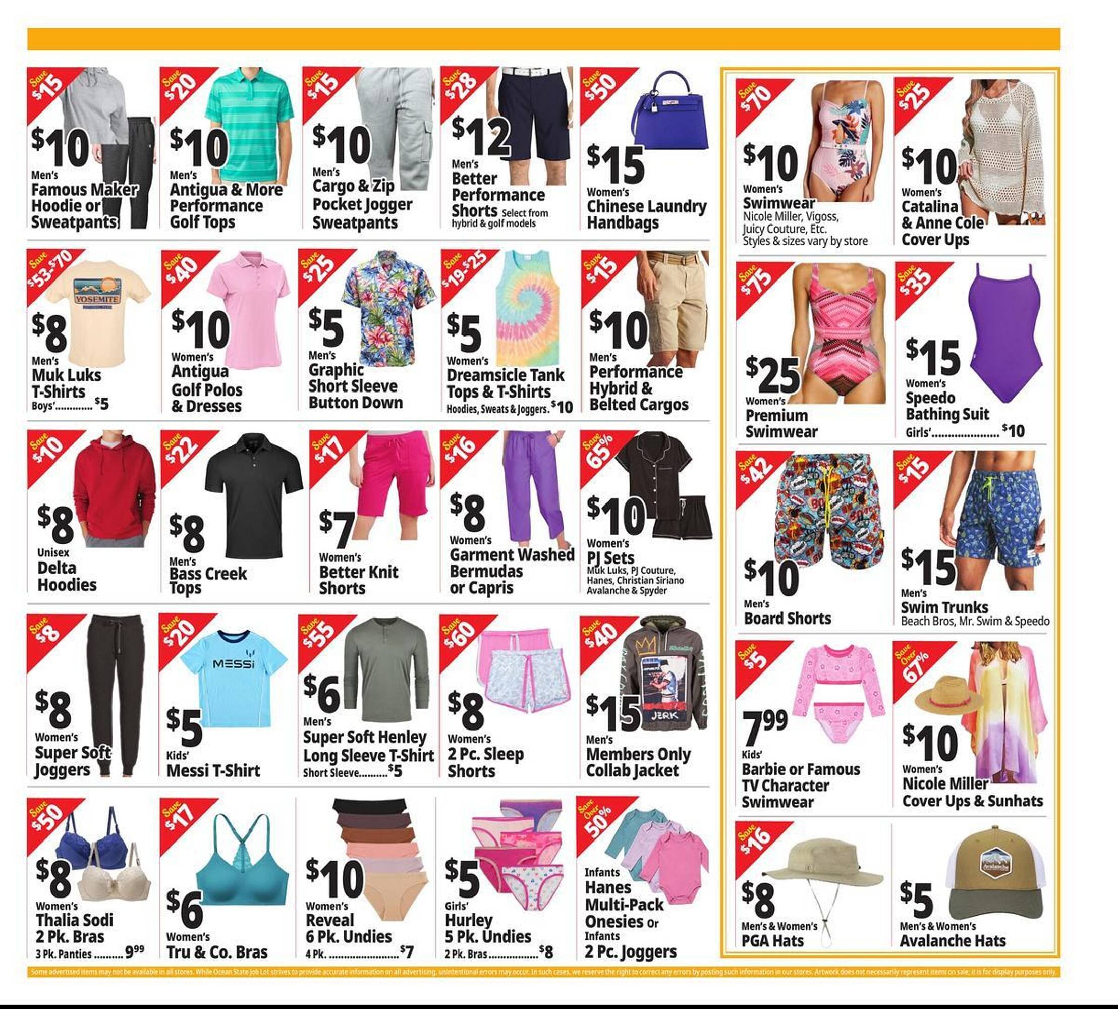Ocean State Job Lot flyer