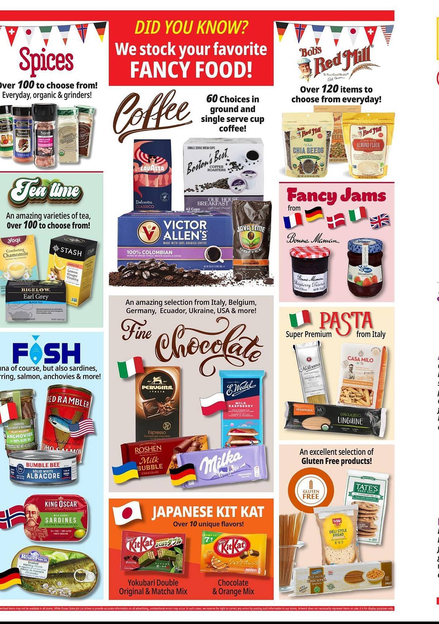 Ocean State Job Lot flyer