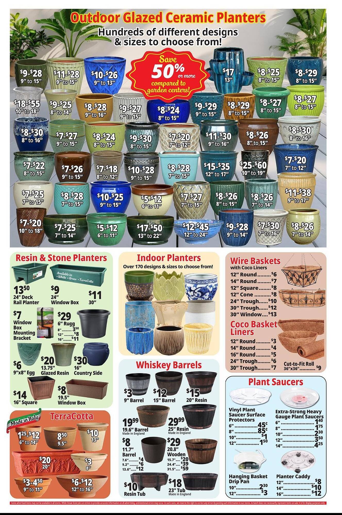 Ocean State Job Lot flyer