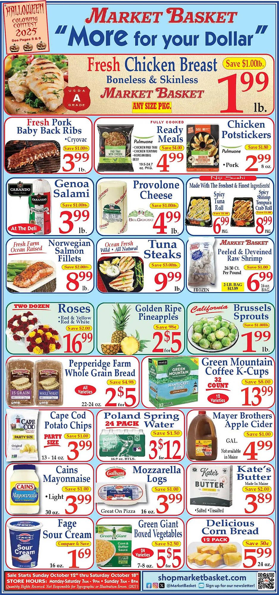 Market Basket weekly ad (2025-10-12 - 2025-10-18) | 1