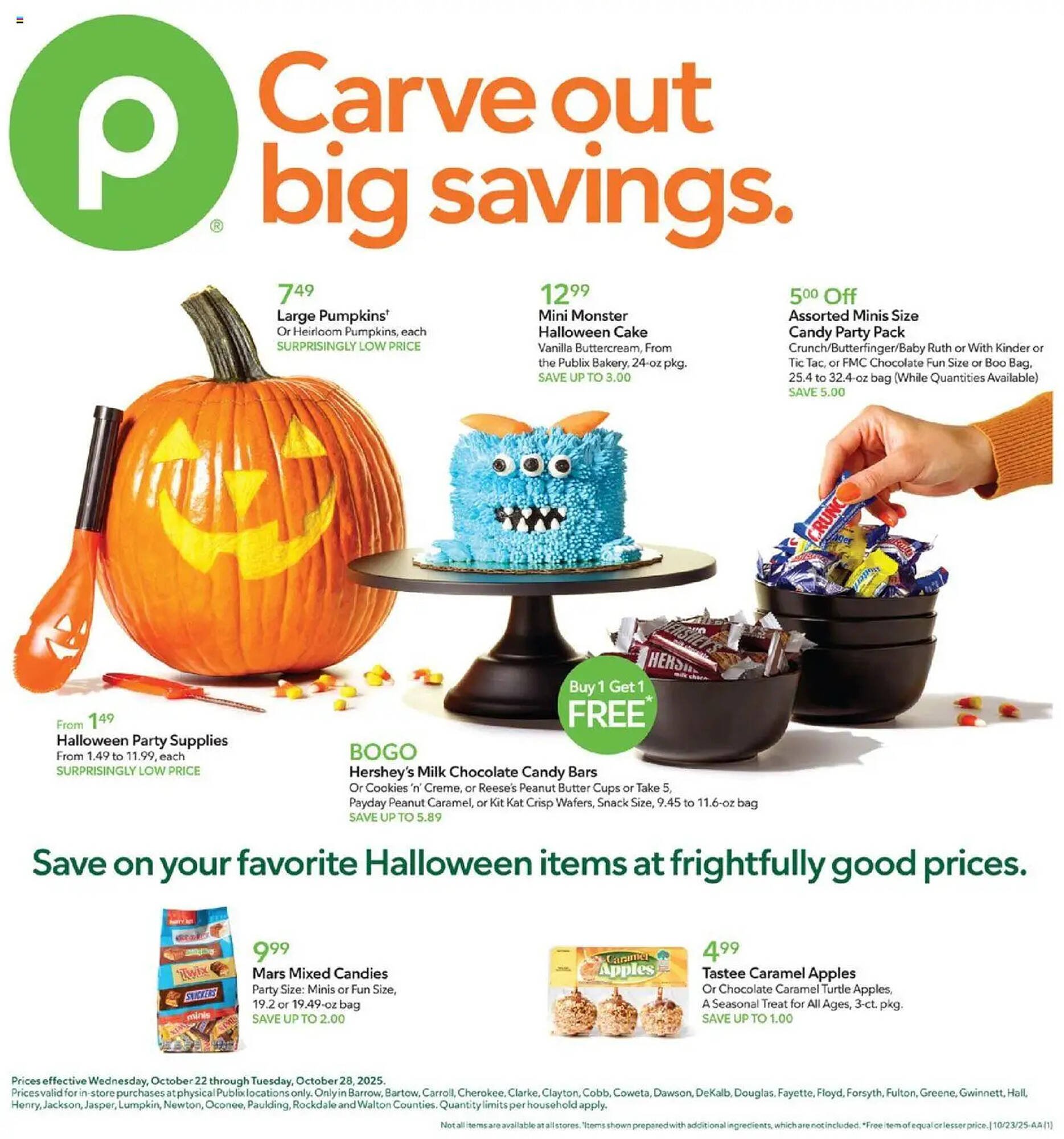 Publix weekly ad (2025-10-22 - 2025-10-28) | 1