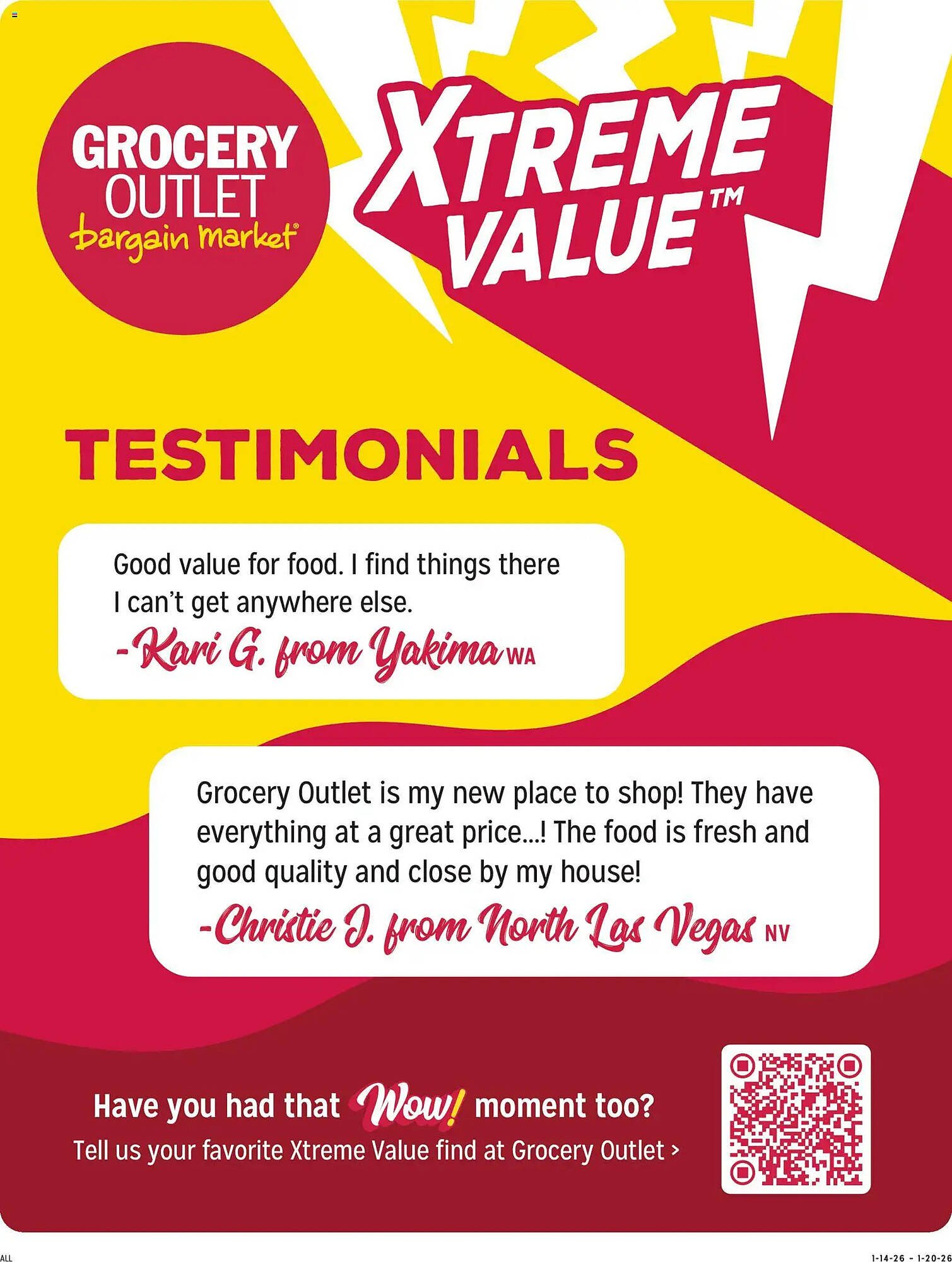 Grocery Outlet weekly ad