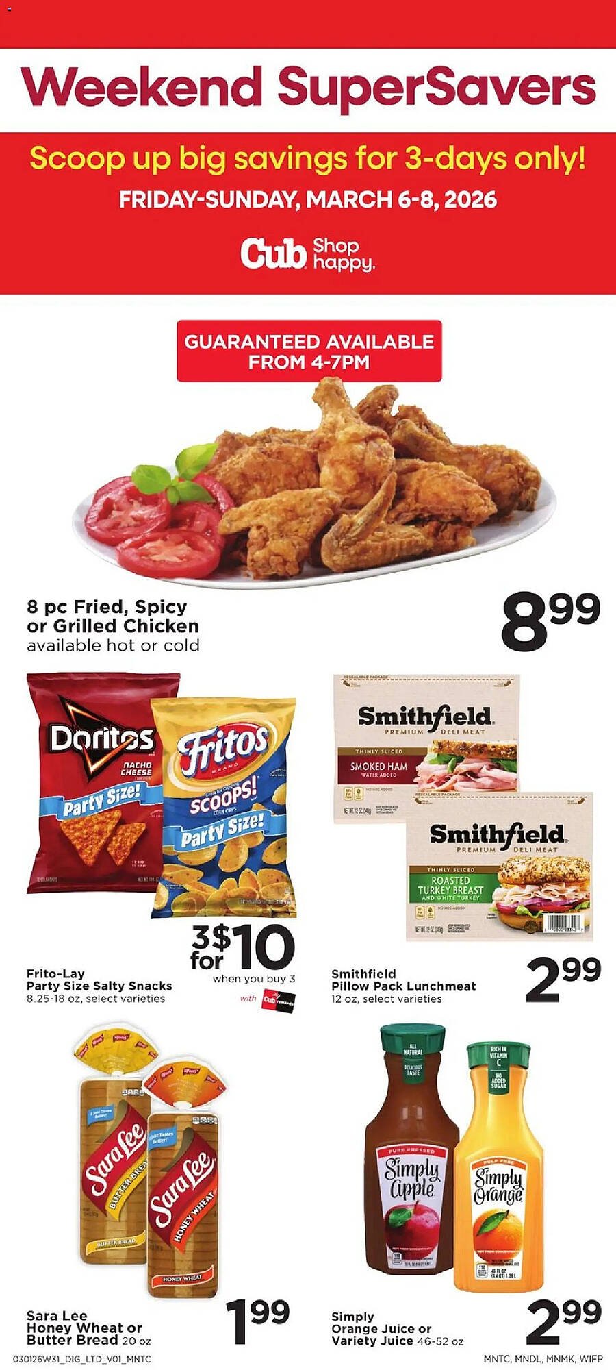 Cub Foods weekly ad