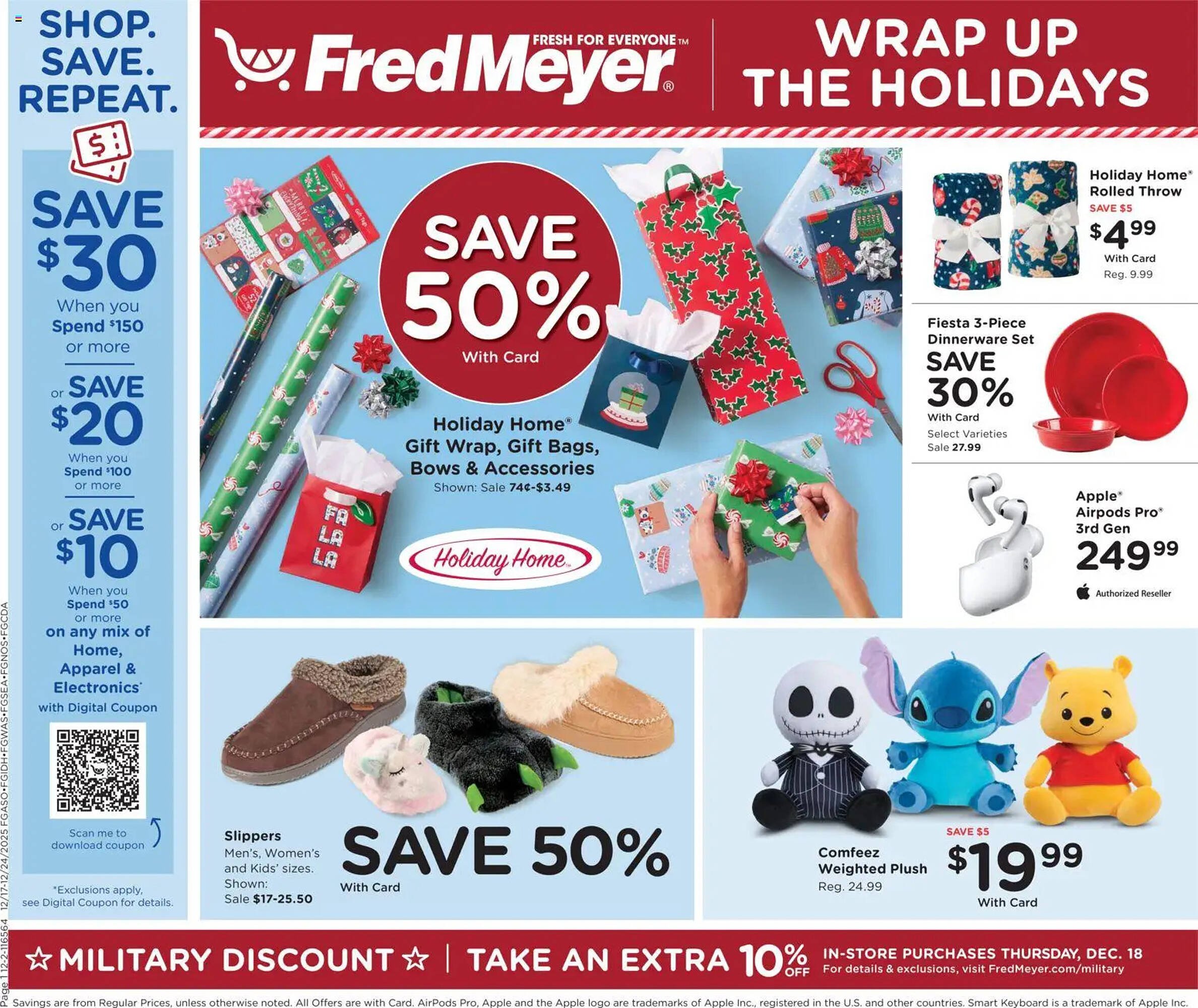 Fred Meyer weekly ad