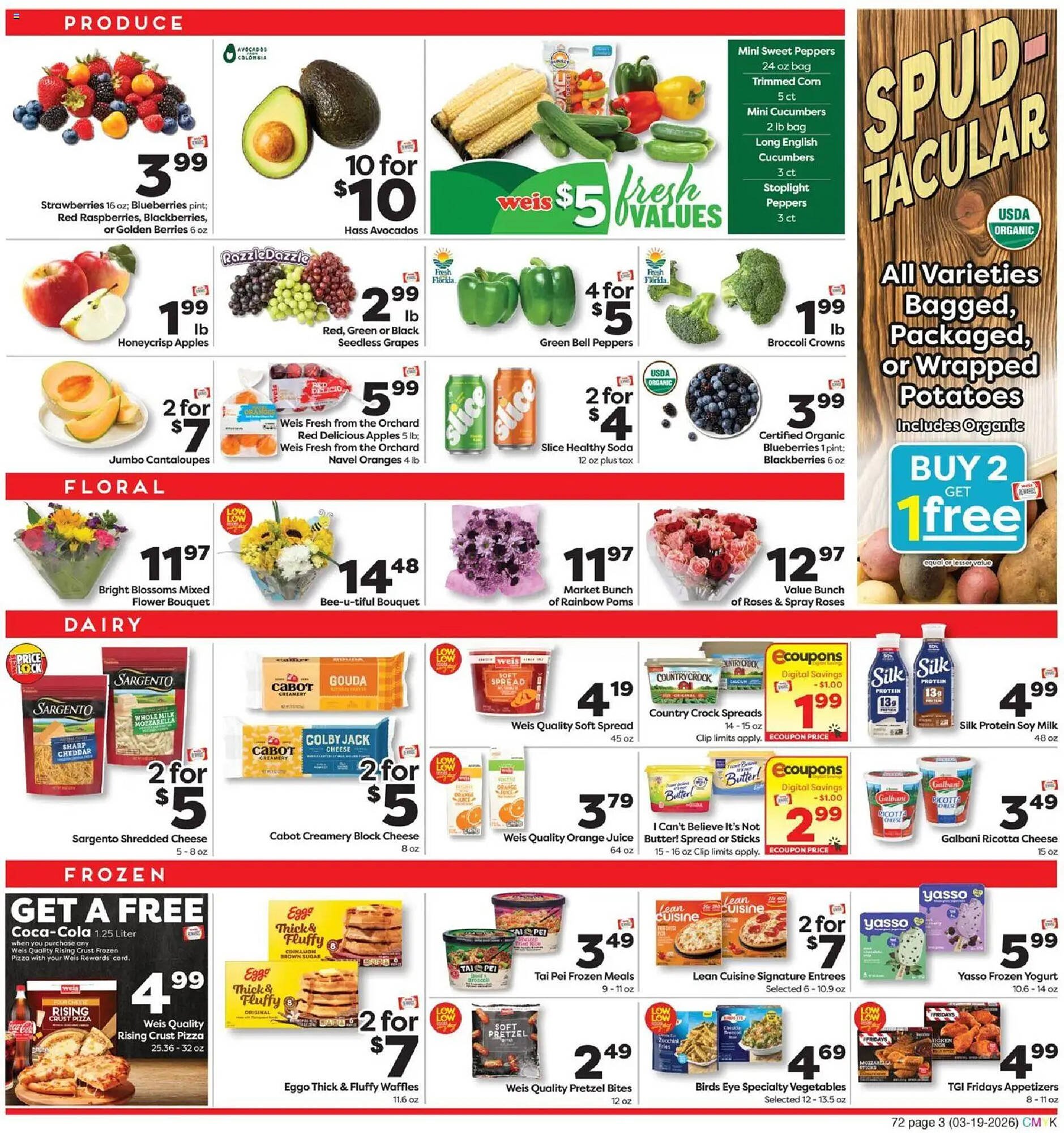 Weis Markets weekly ad