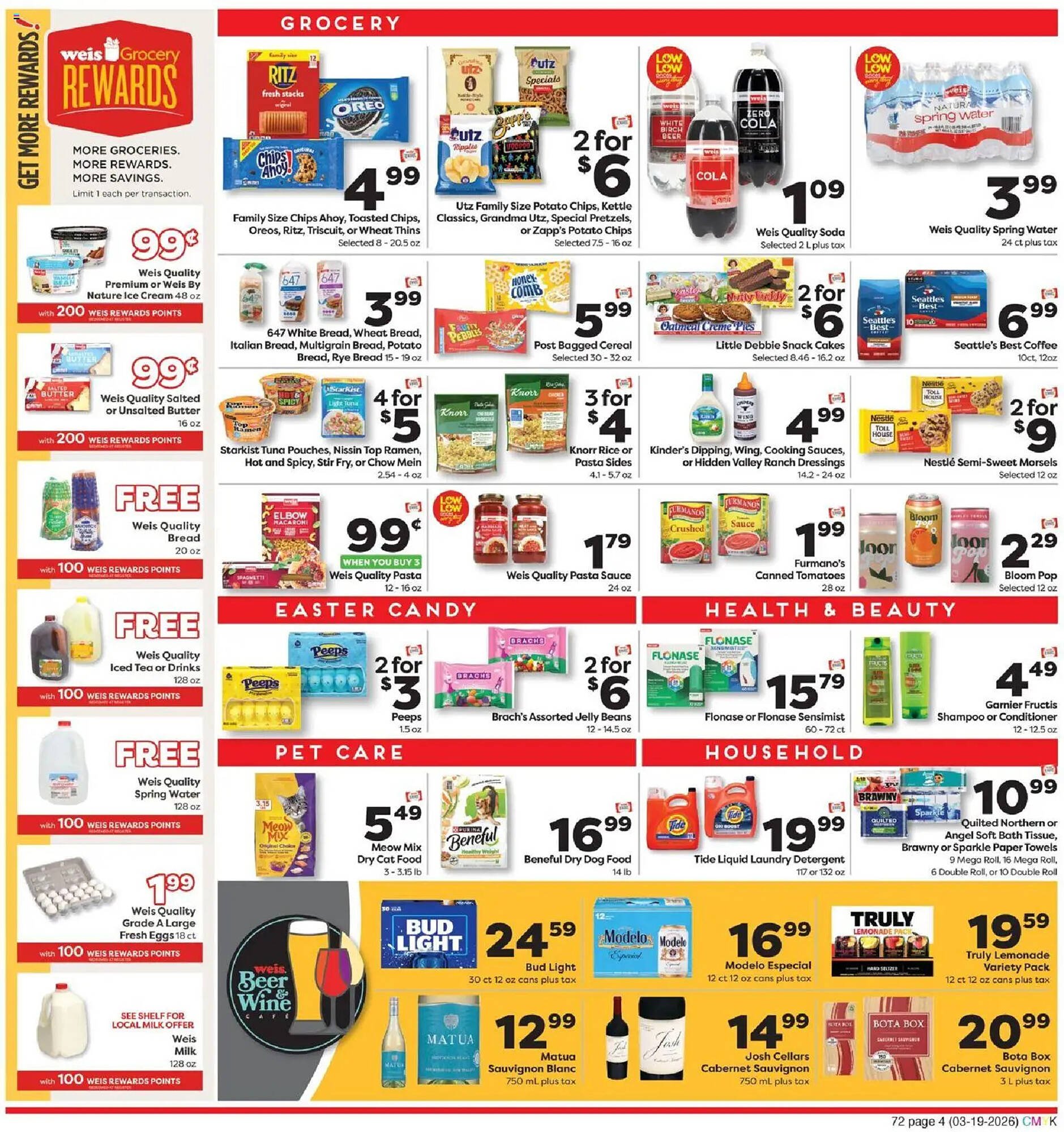 Weis Markets weekly ad