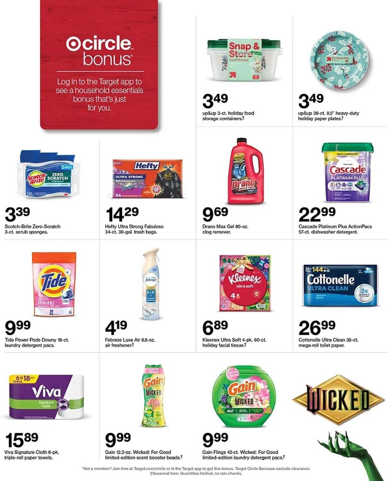 Target weekly ad