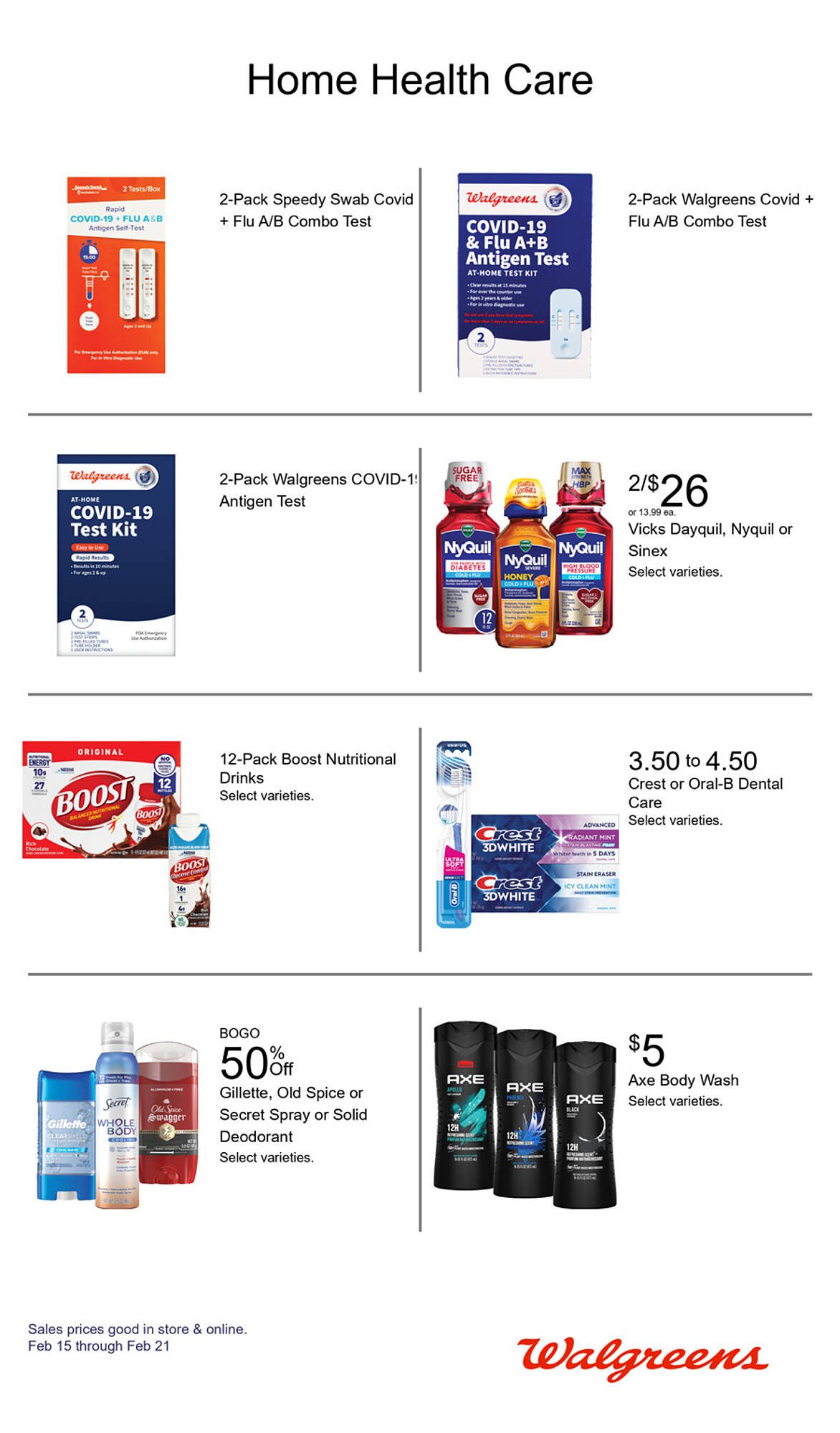 Walgreens weekly ad