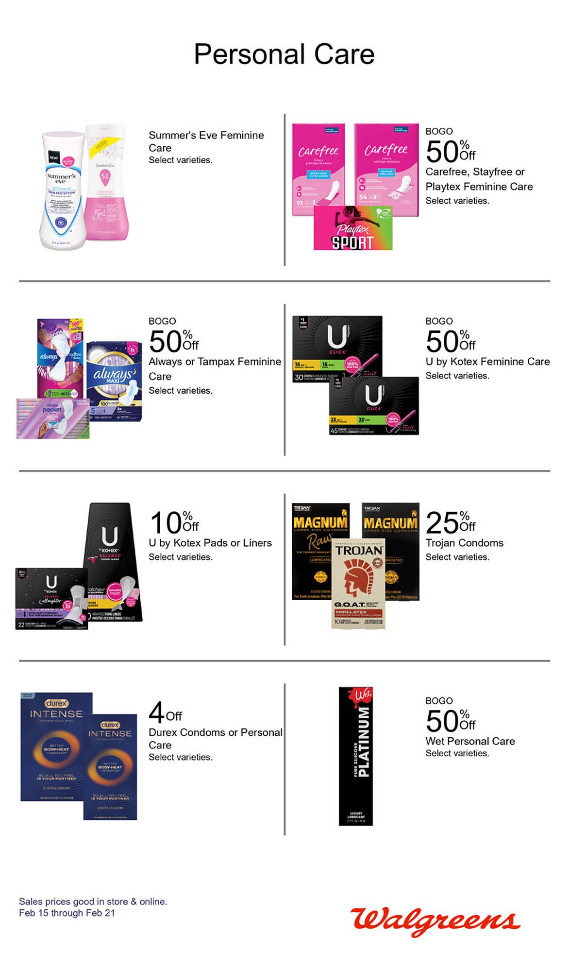 Walgreens weekly ad