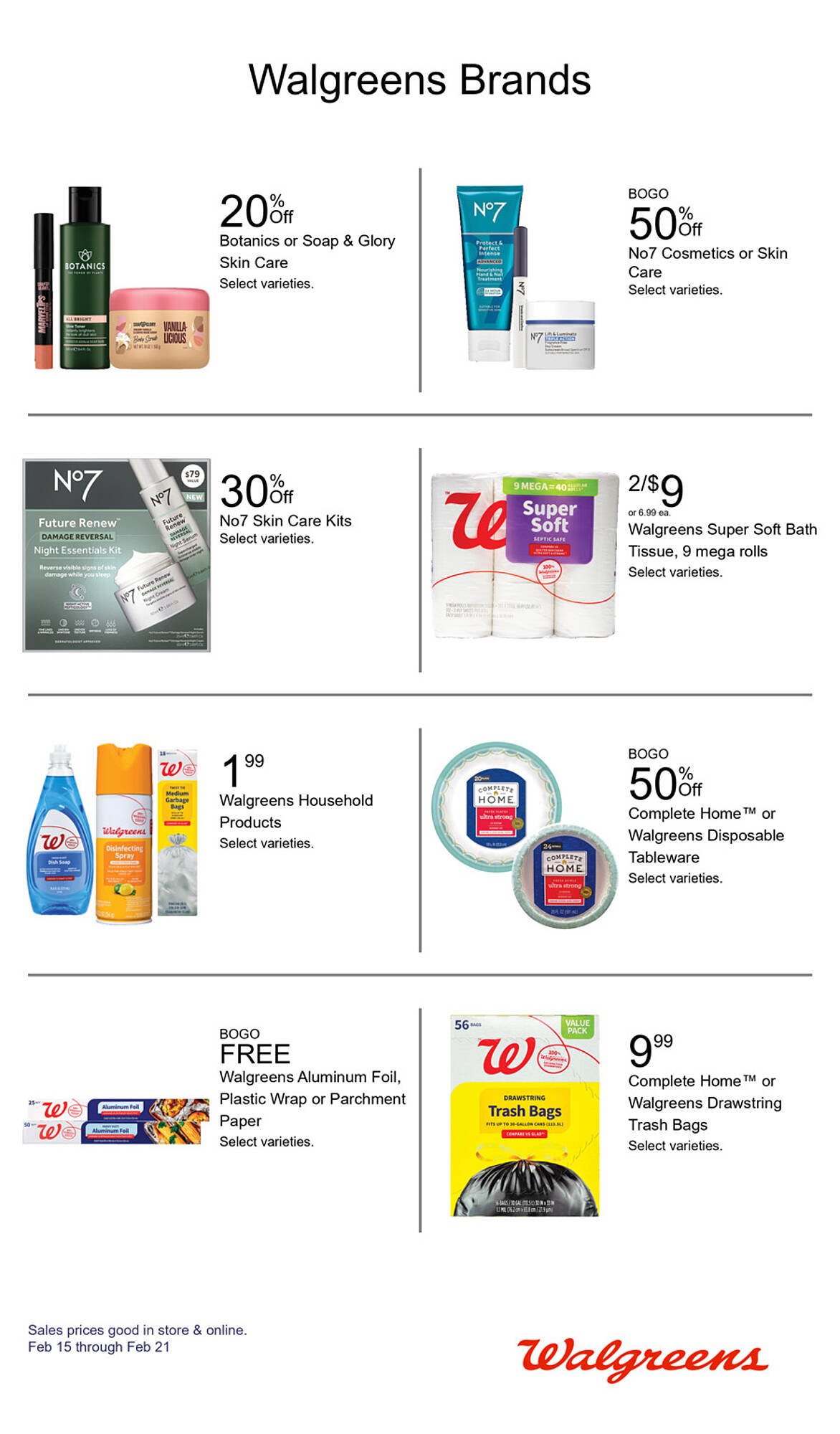Walgreens weekly ad