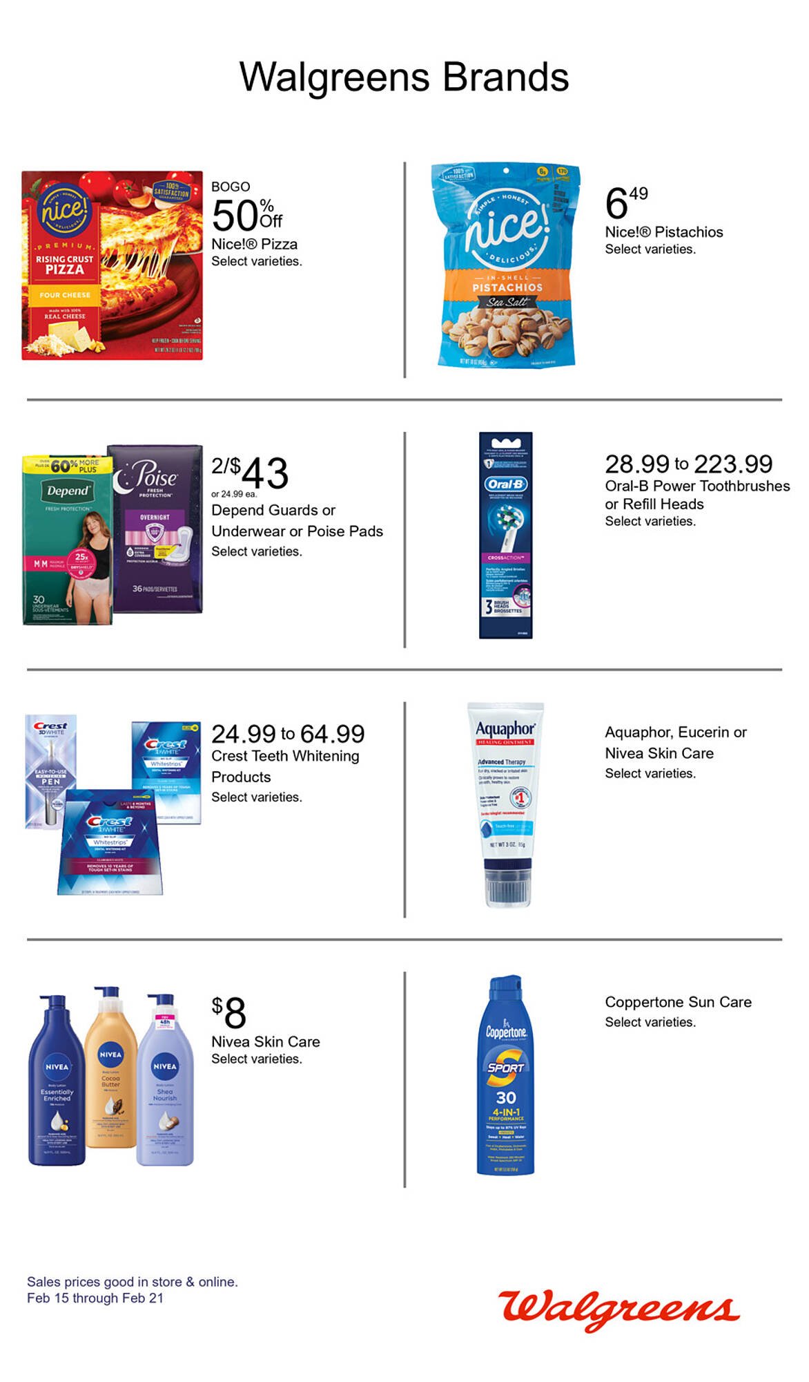 Walgreens weekly ad