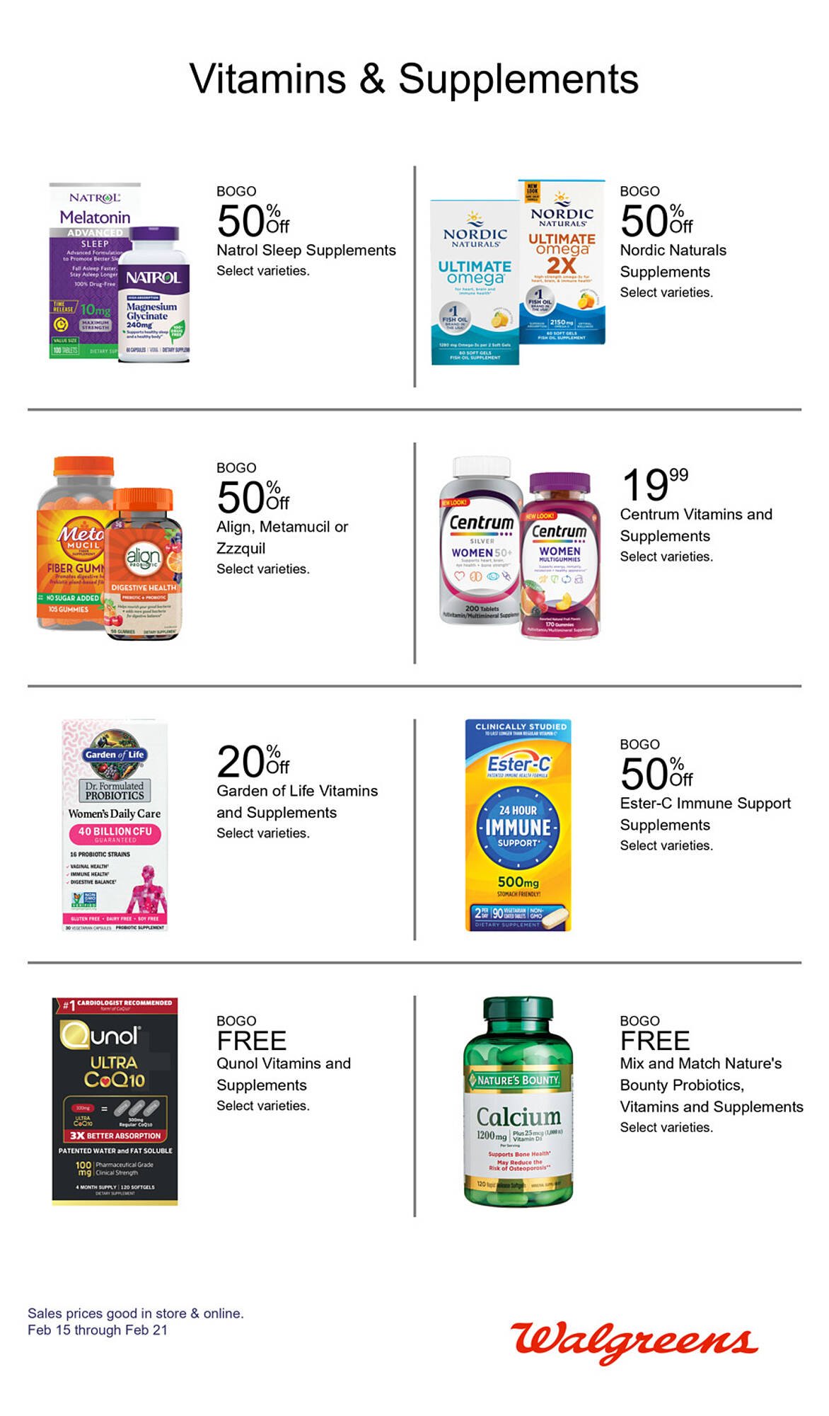 Walgreens weekly ad
