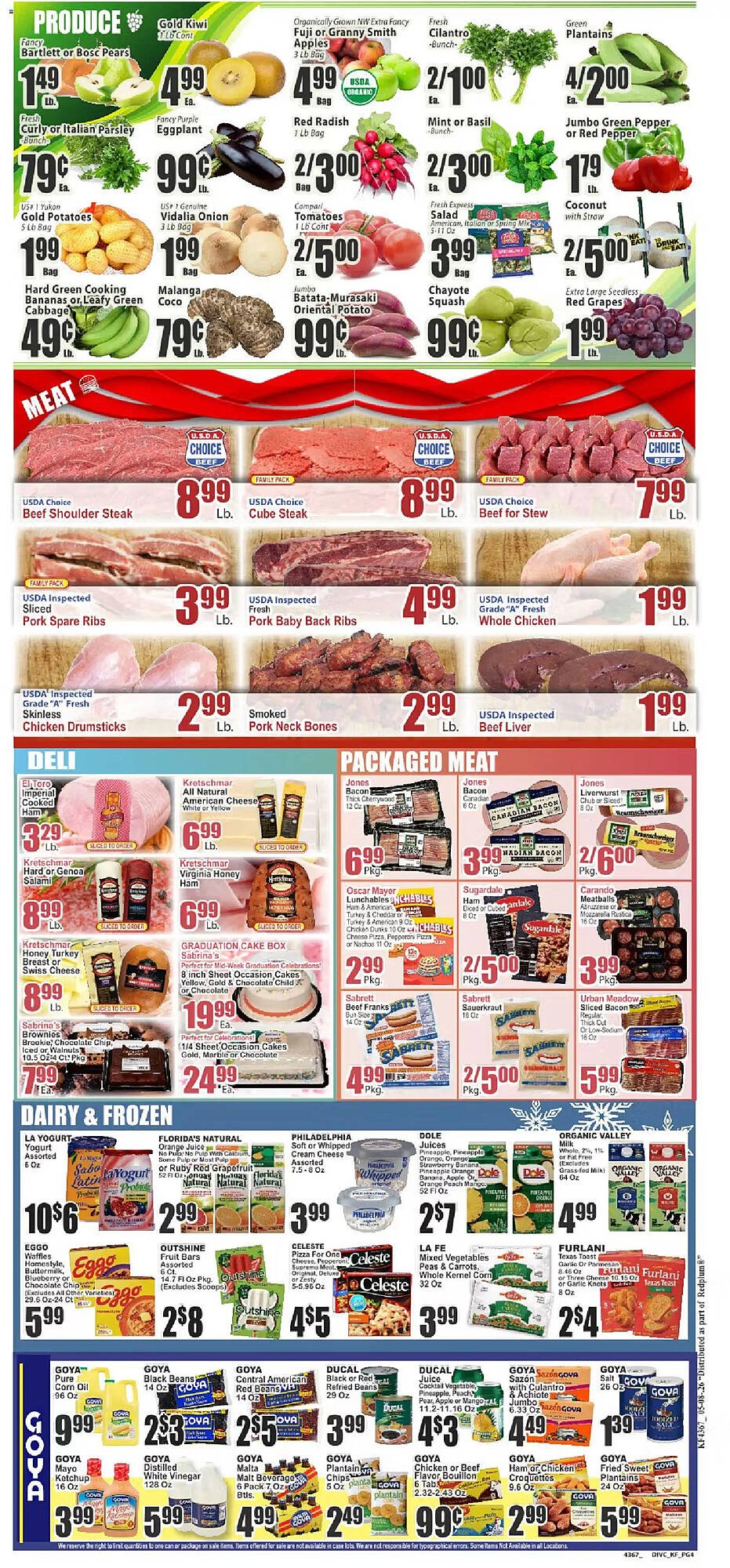 Key Food circular