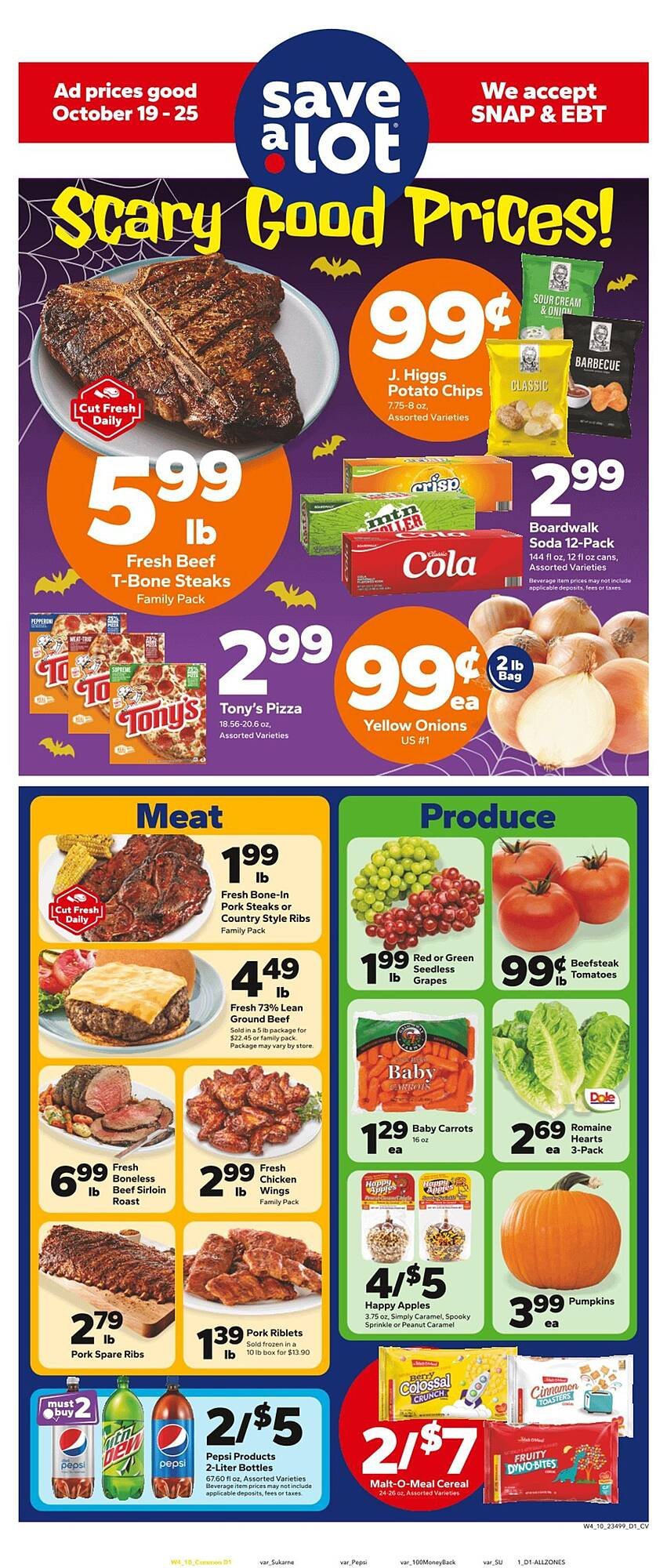 Save a Lot weekly ad (2025-10-19 - 2025-10-25) | 1