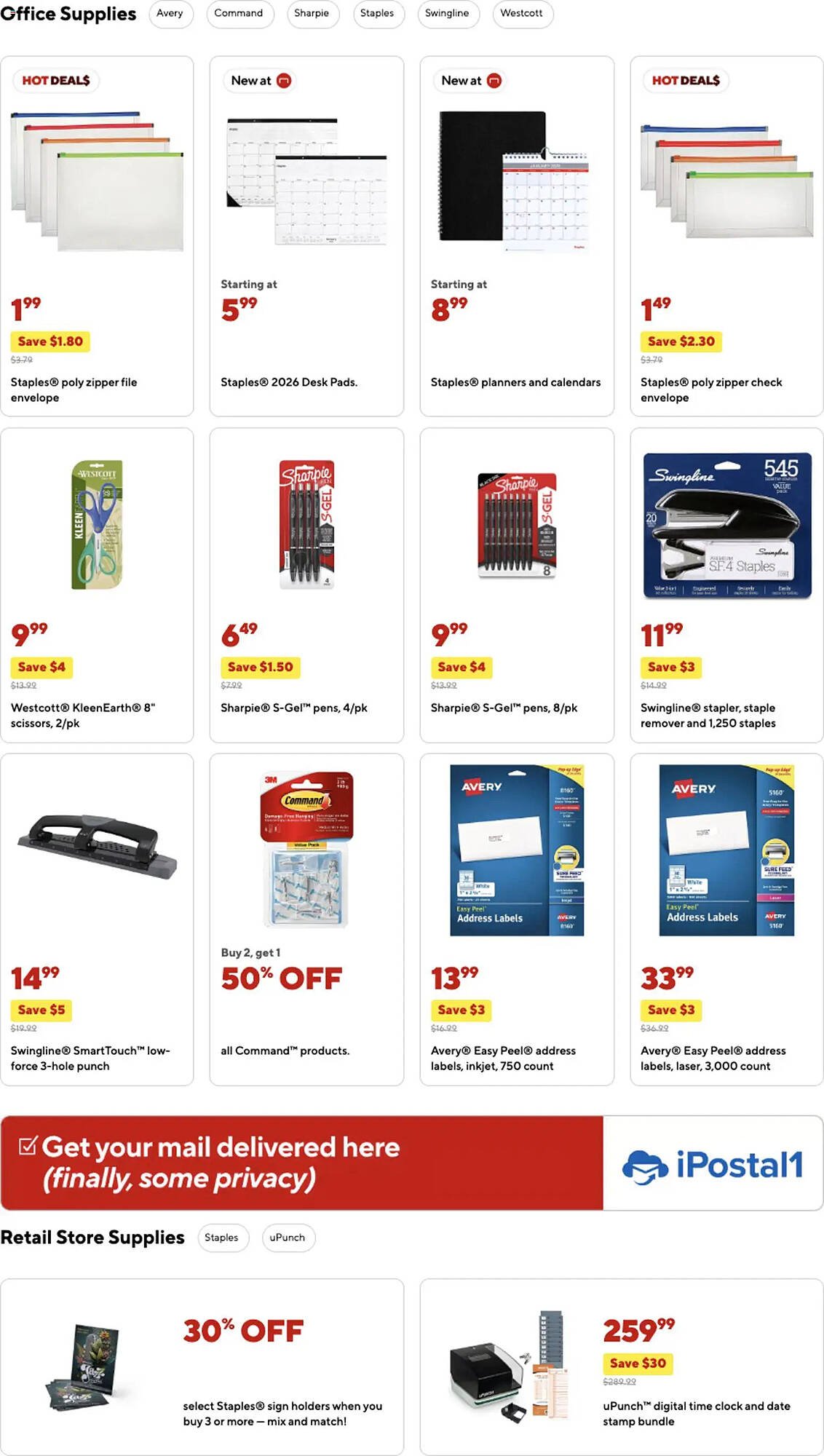 Staples weekly ad (2025-10-26 - 2025-11-01) | 8