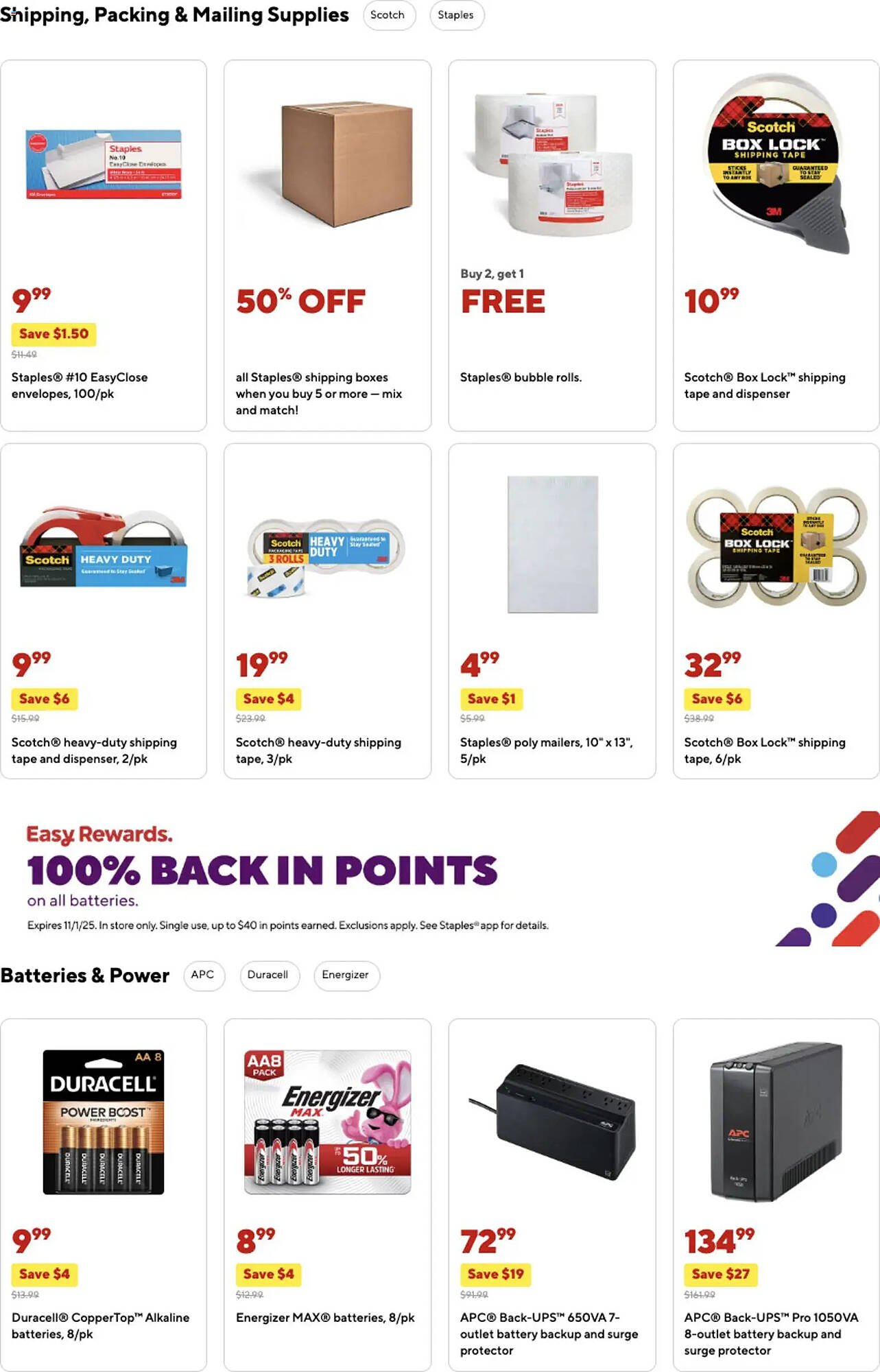 Staples weekly ad (2025-10-26 - 2025-11-01) | 9