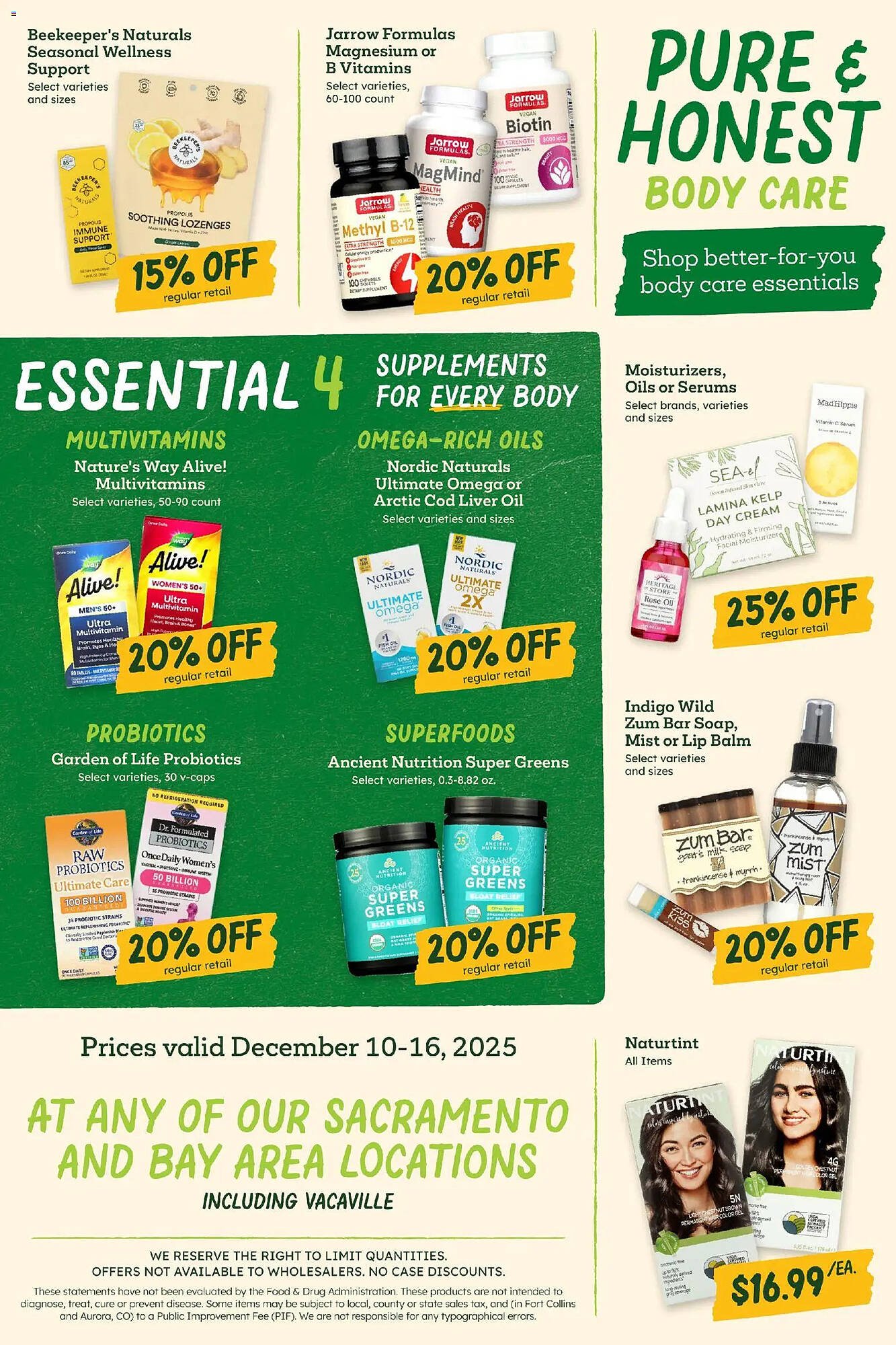 Sprouts Farmers Market weekly ad (2025-12-10 - 2025-12-18) | 12