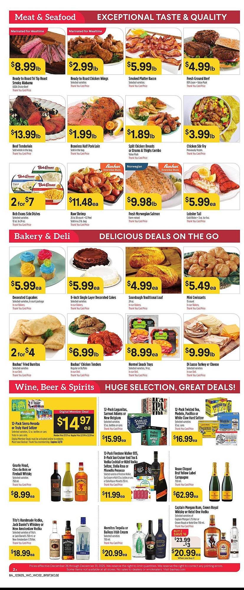 Bashas' weekly ad