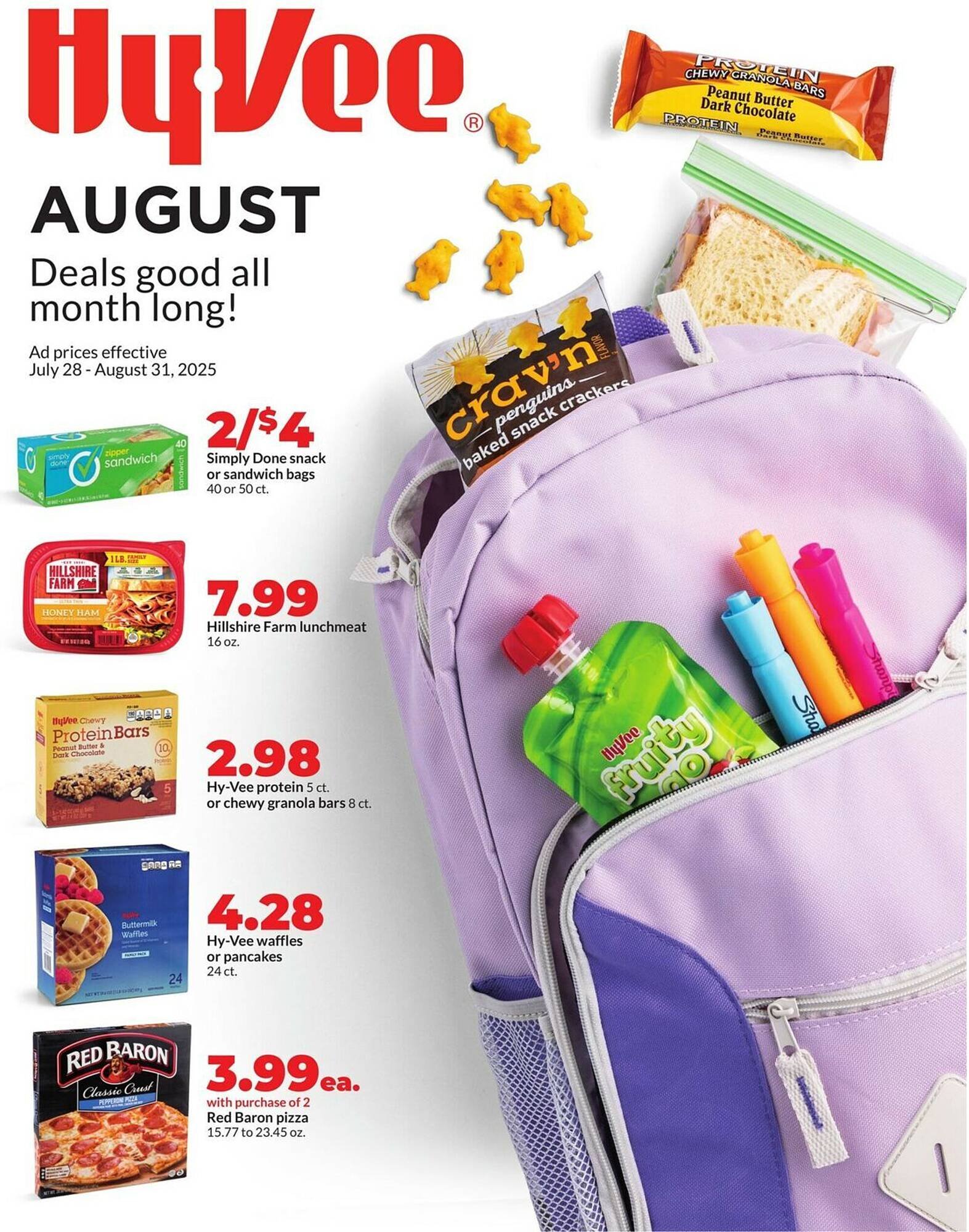 Hy-Vee Weekly Ad (2025-07-28 - 2025-08-31) | 1