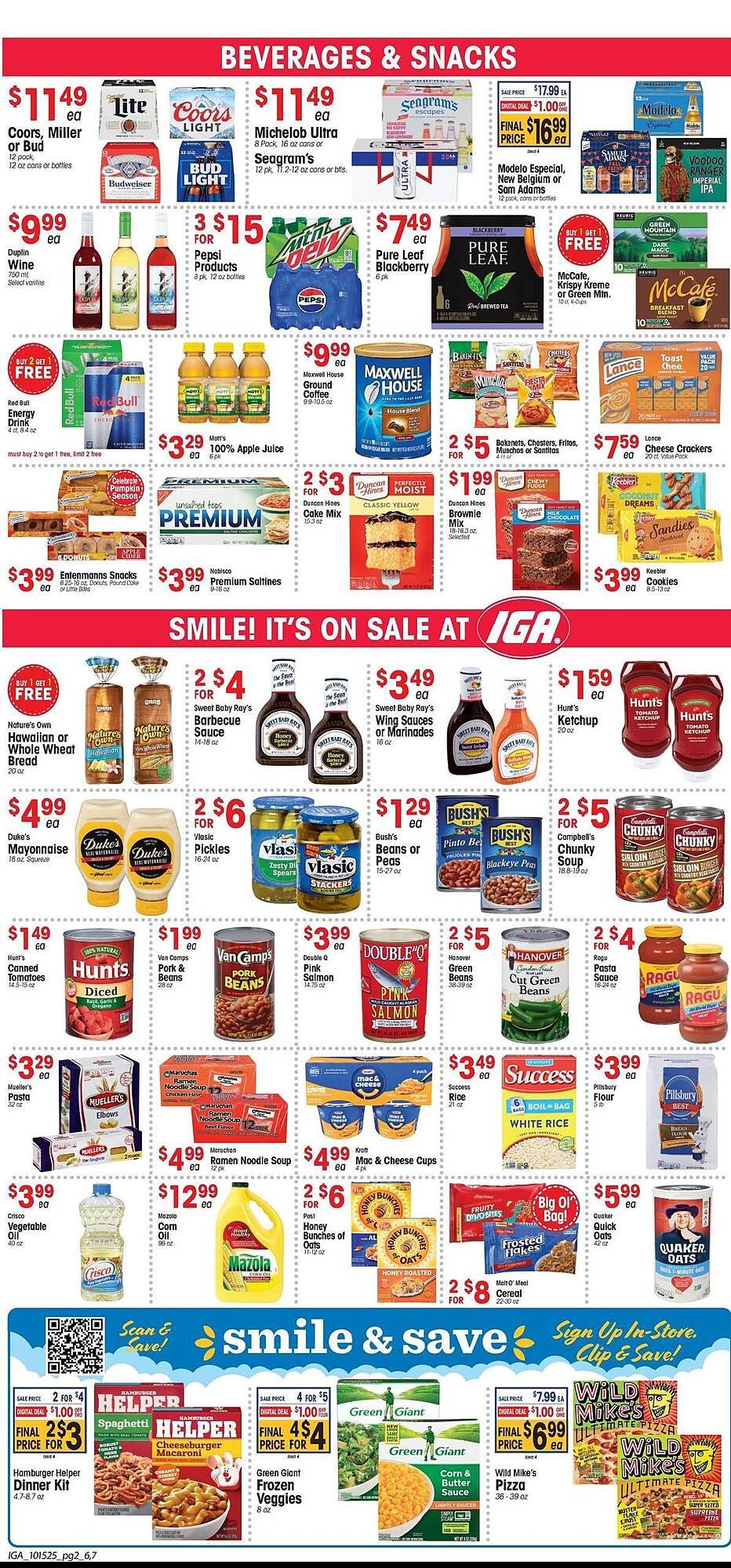 IGA weekly ad (2025-10-15 - 2025-10-21) | 2