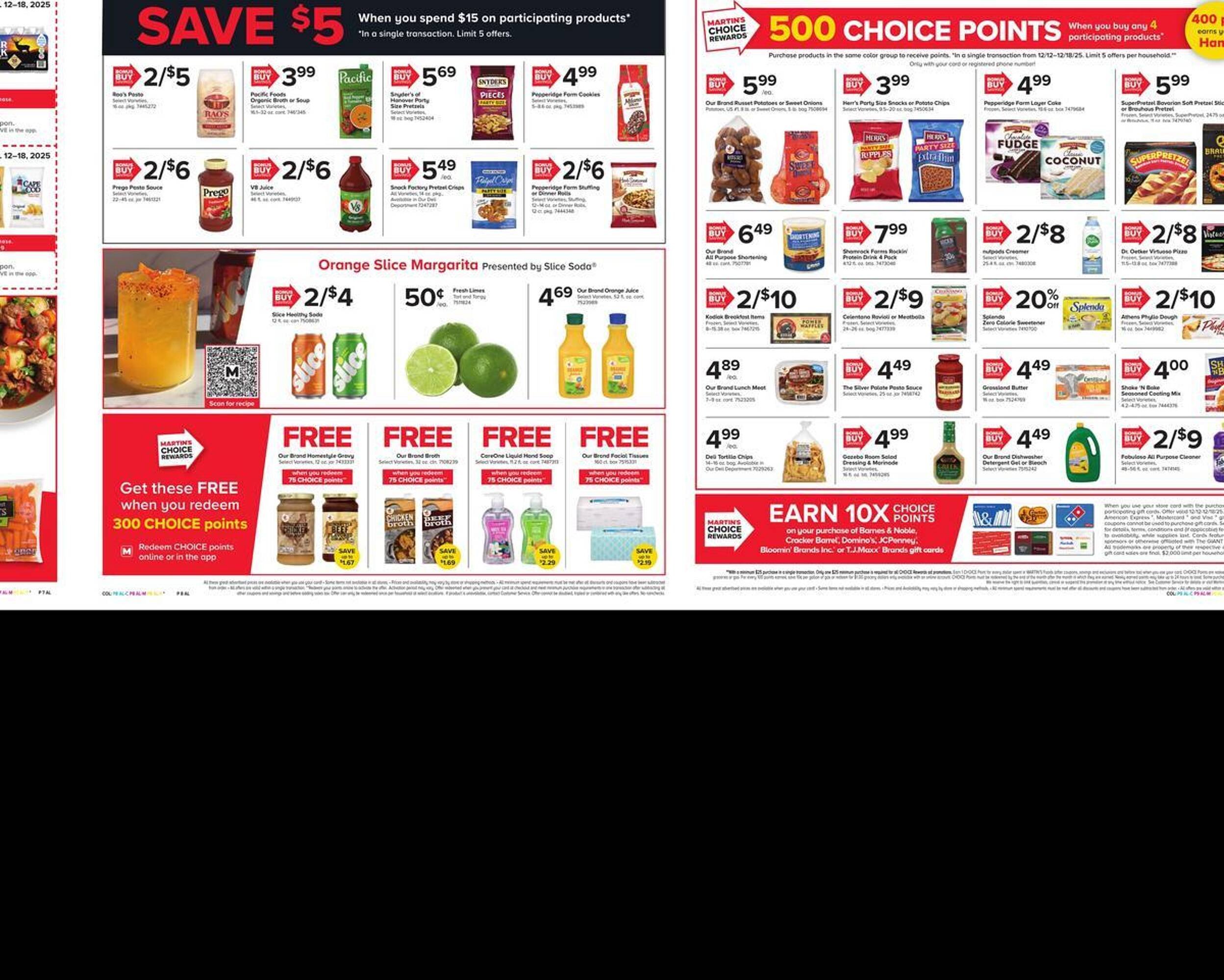 Martin's weekly ad