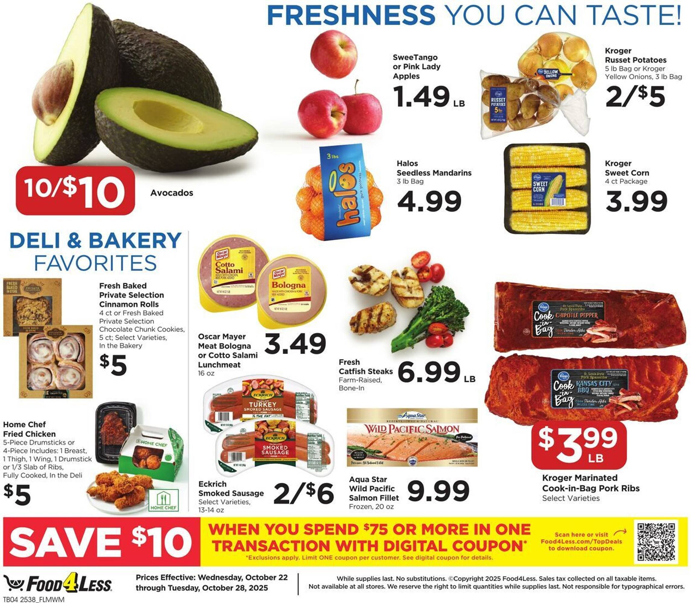 Food 4 Less weekly ad (2025-10-22 - 2025-10-28) | 6