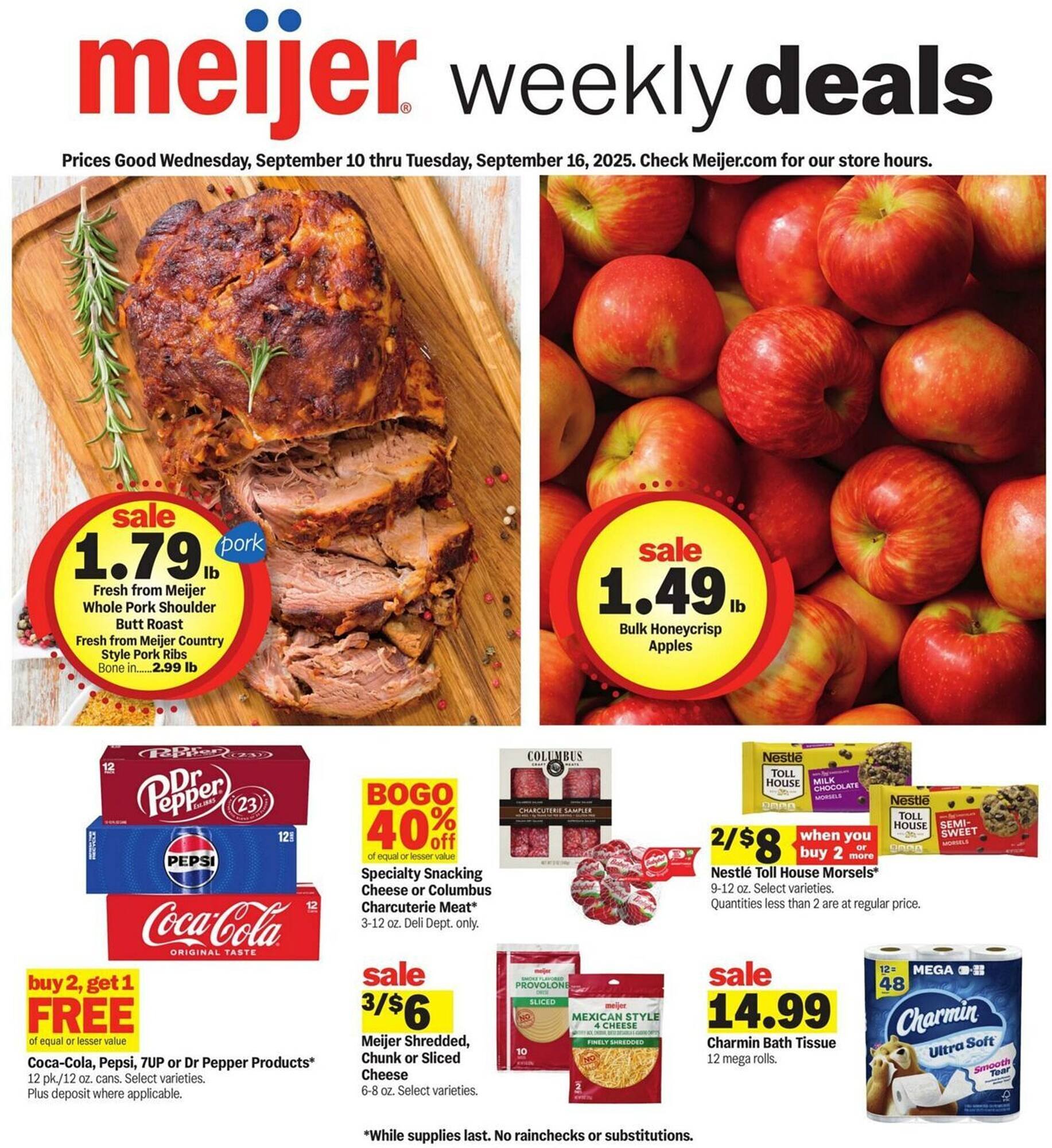 Meijer weekly ad (2025-09-10 - 2025-09-16) | 1