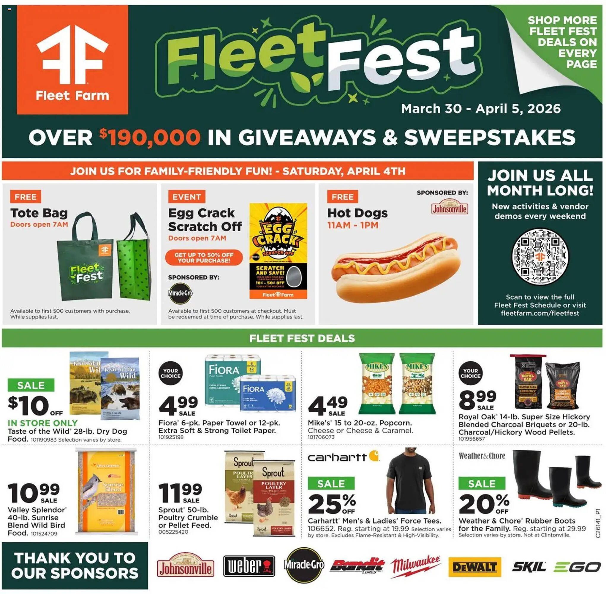 Mills Fleet Farm weekly ad