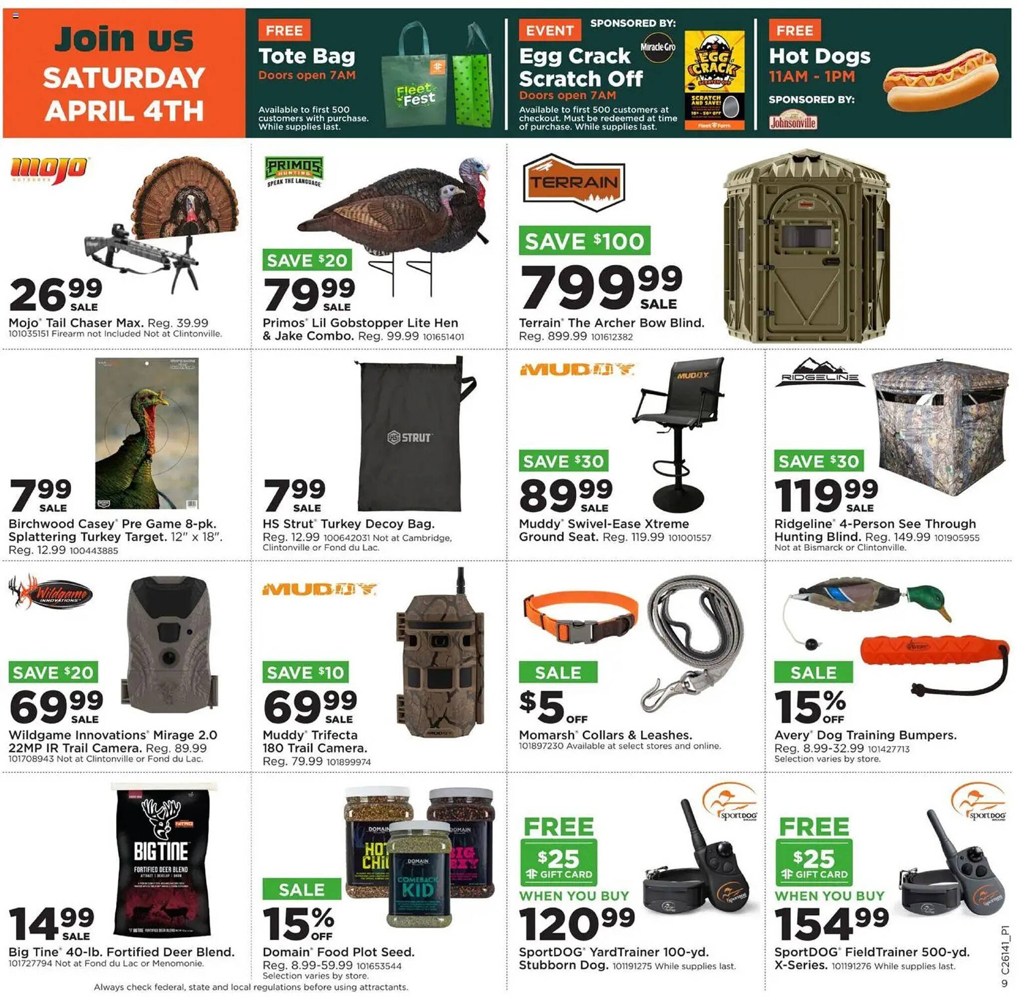 Mills Fleet Farm weekly ad