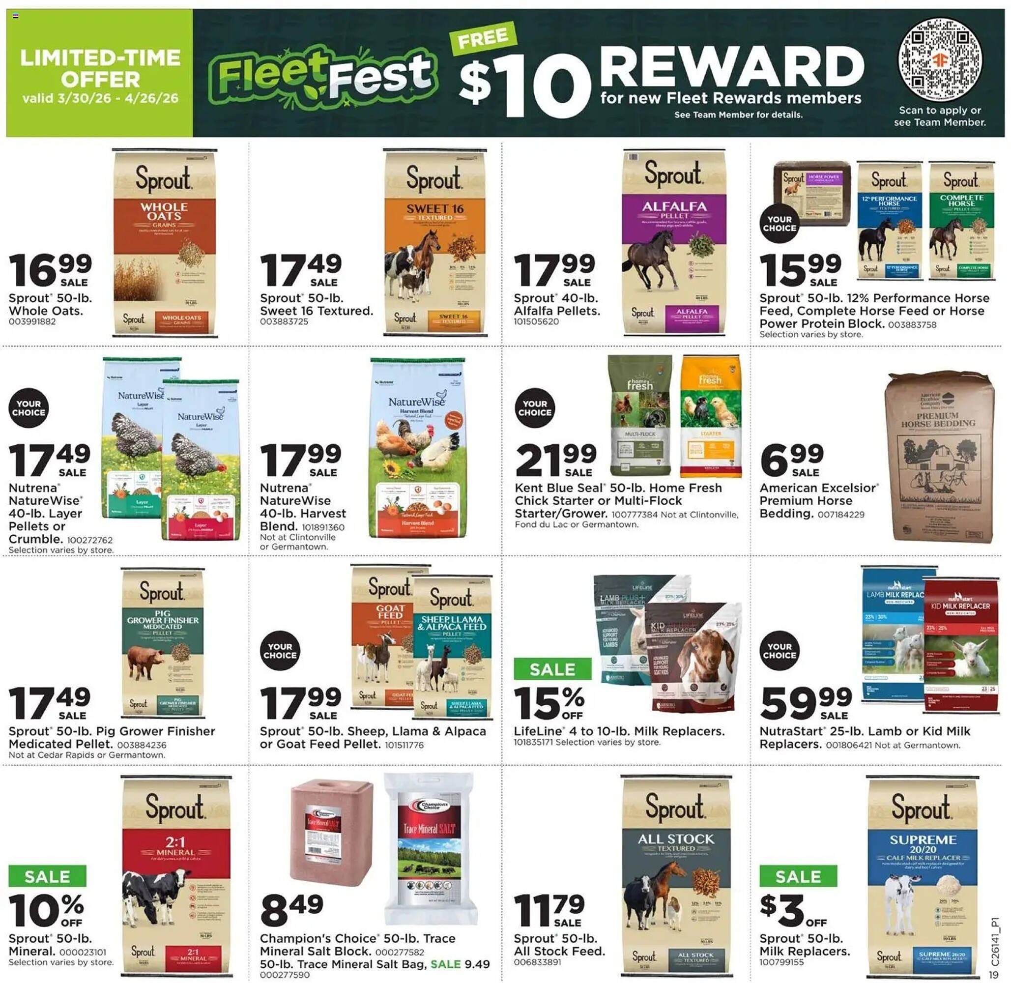 Mills Fleet Farm weekly ad