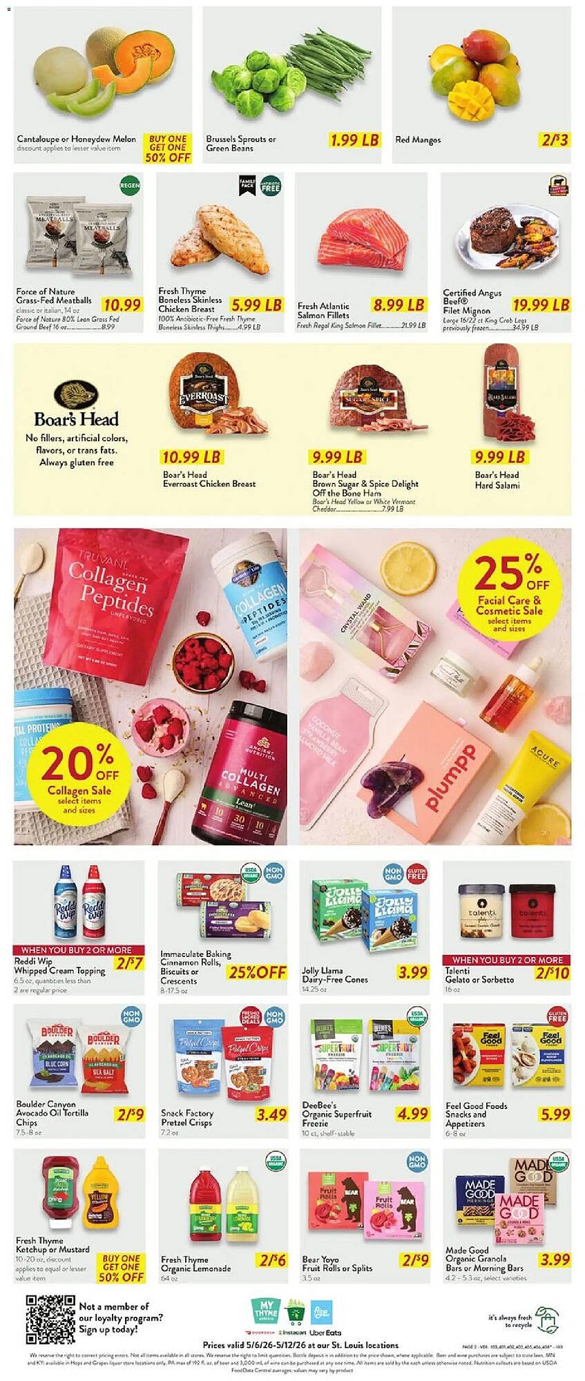 Fresh Thyme weekly ad