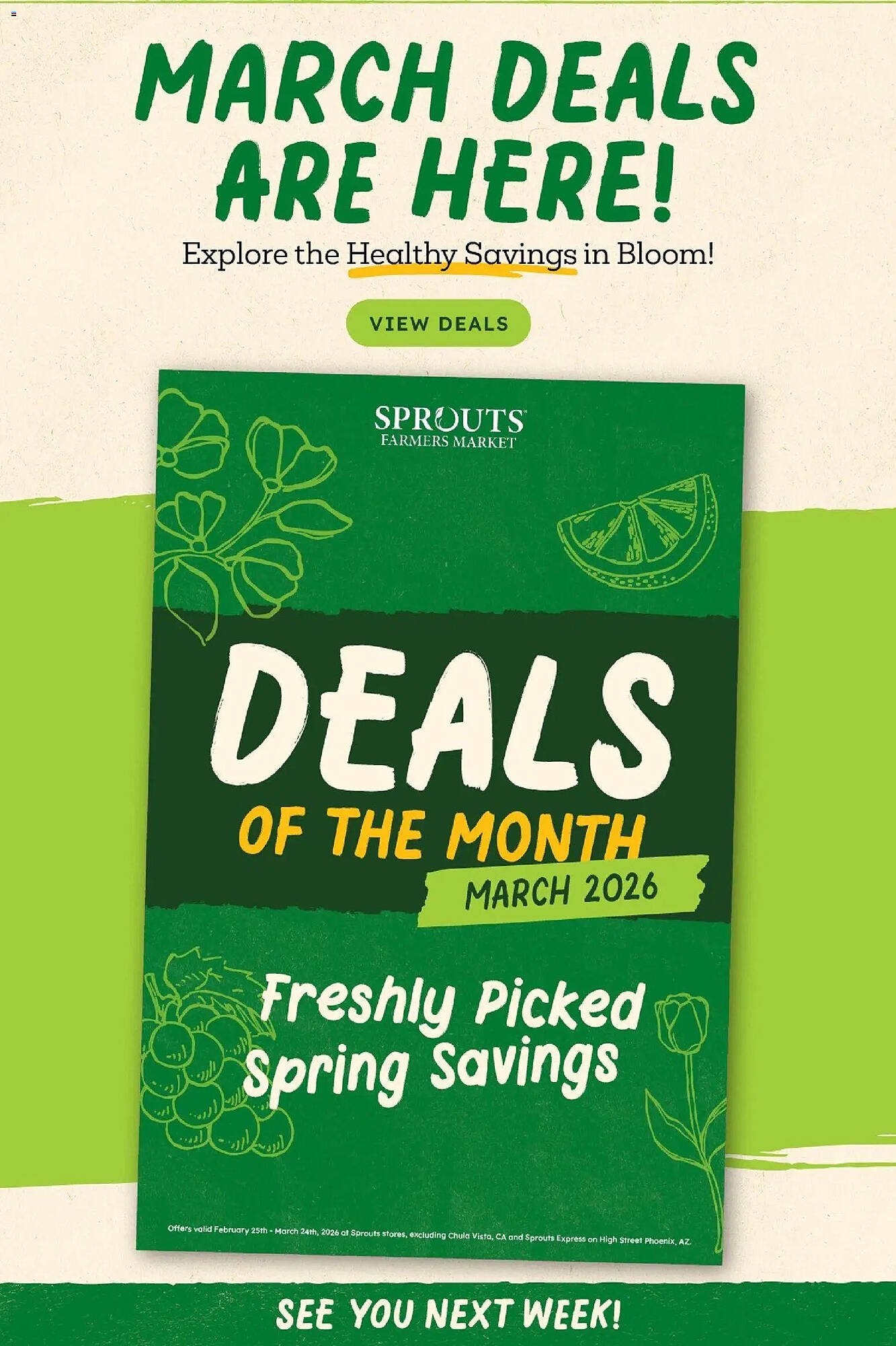 Sprouts Farmers Market weekly ad