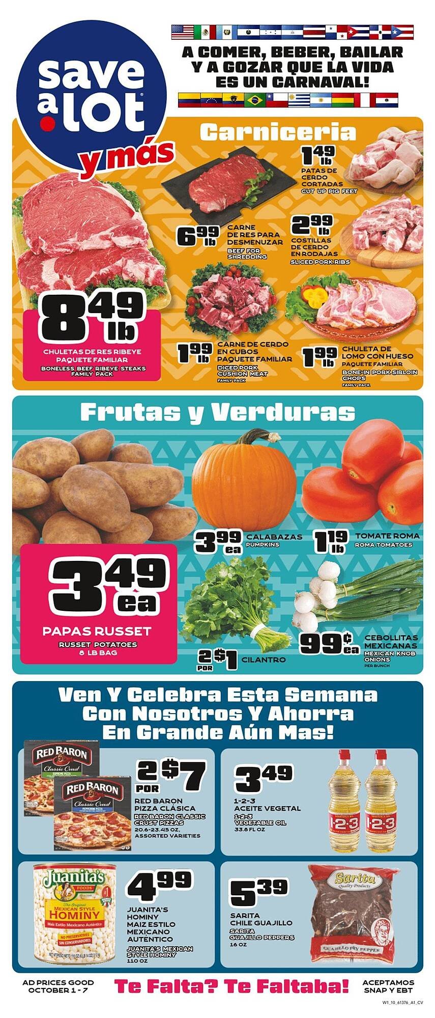 Save a Lot weekly ad (2025-10-01 - 2025-10-07) | 1